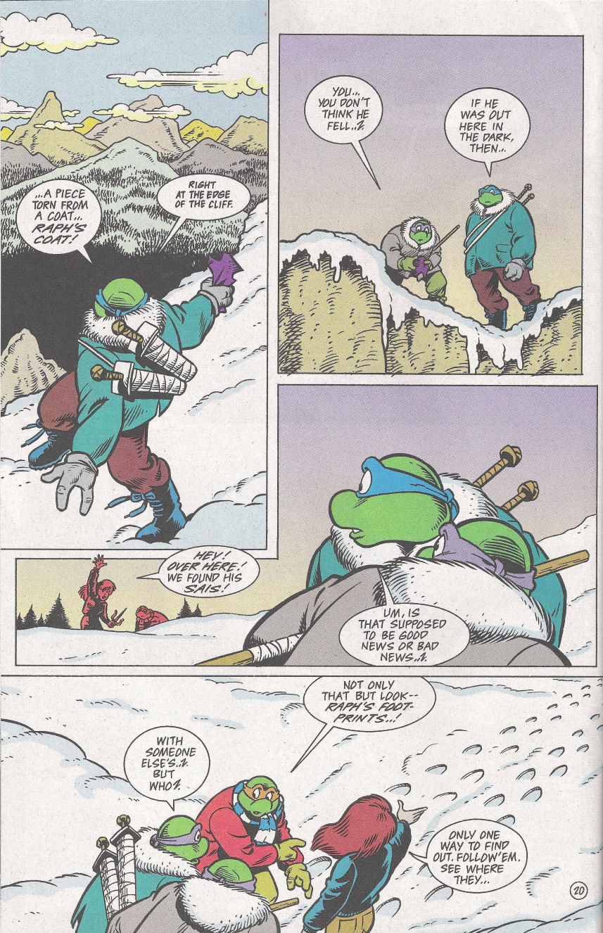Read online Teenage Mutant Ninja Turtles Adventures (1989) comic -  Issue #69 - 21