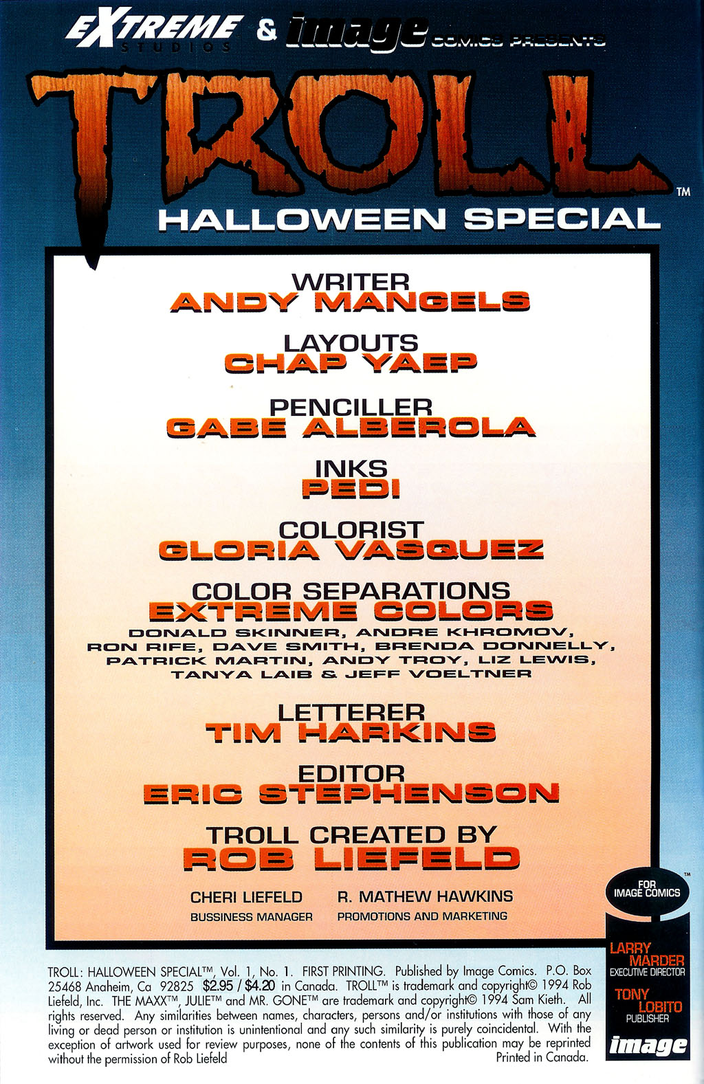 Read online Troll: Halloween Special comic -  Issue # Full - 2