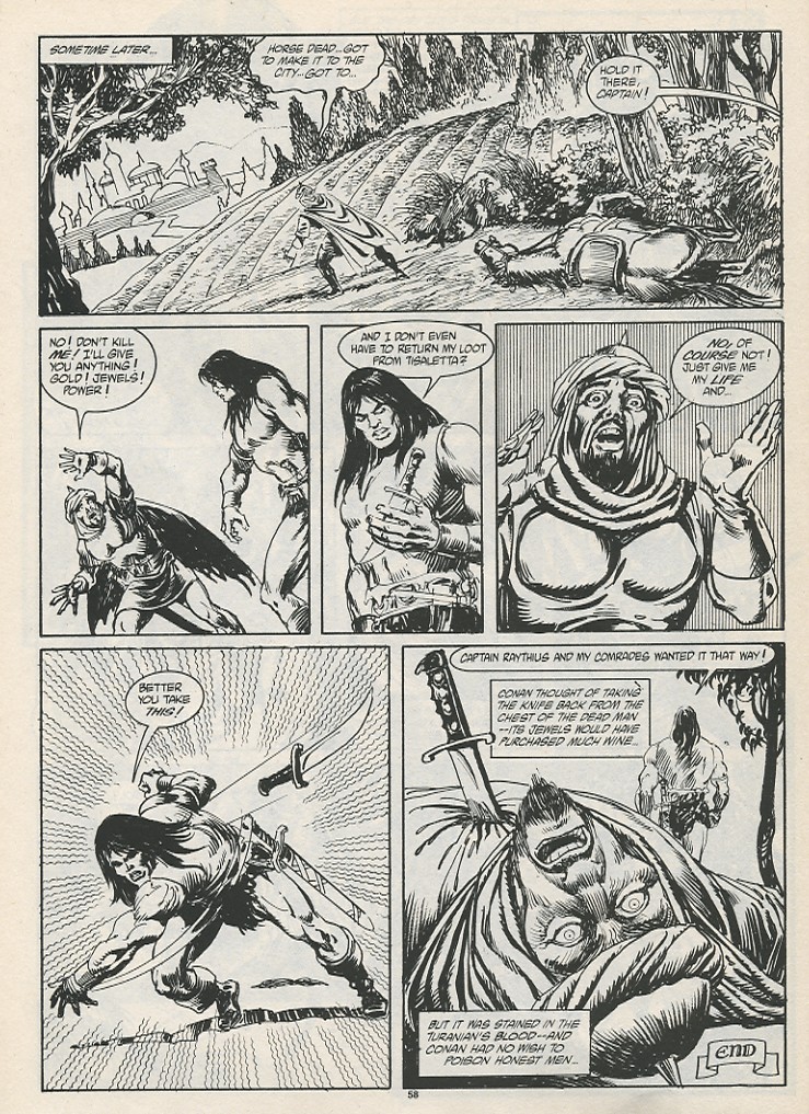 Read online The Savage Sword Of Conan comic -  Issue #189 - 60