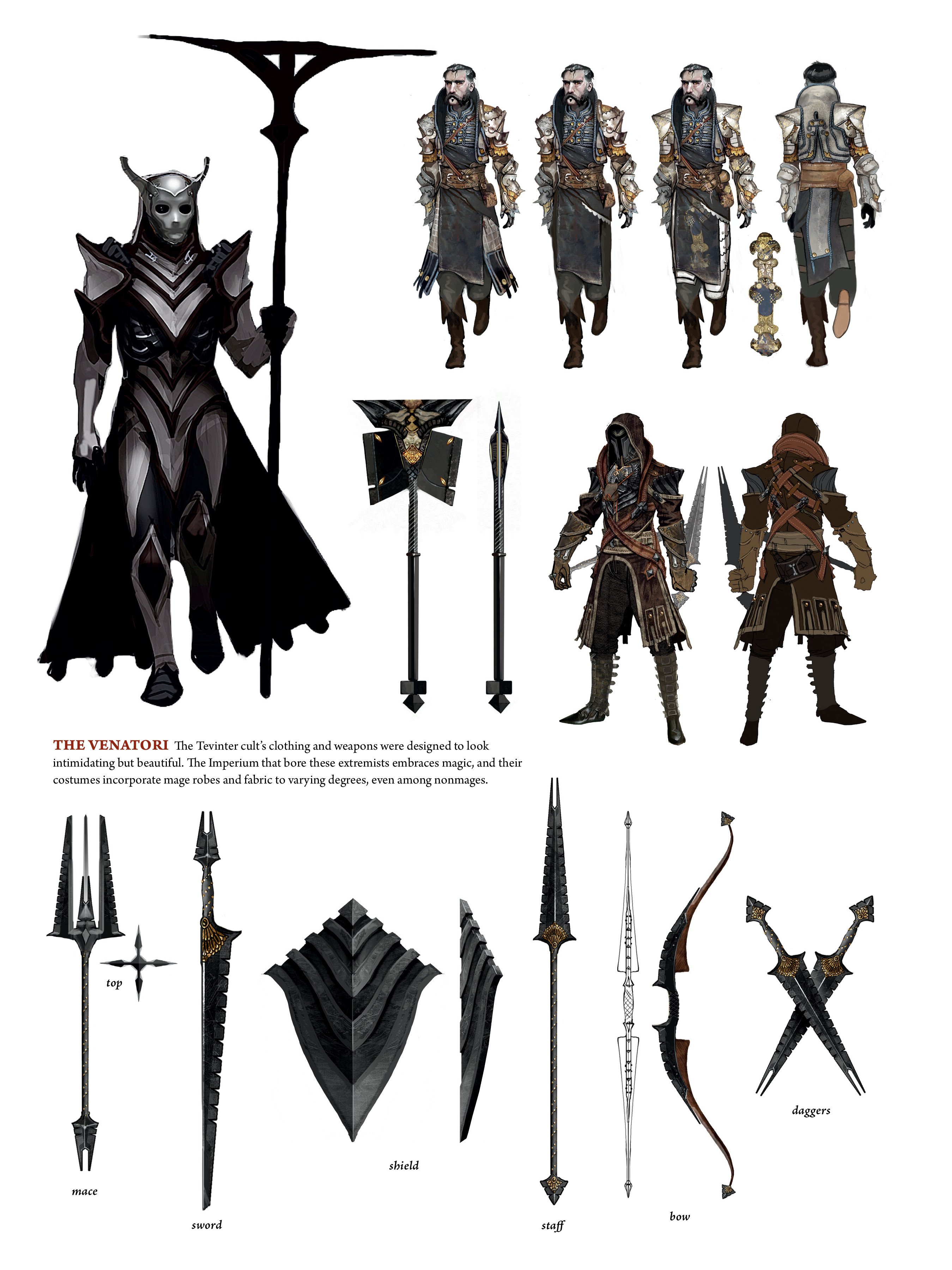 Read online The Art of Dragon Age: Inquisition comic -  Issue # TPB (Part 1) - 81