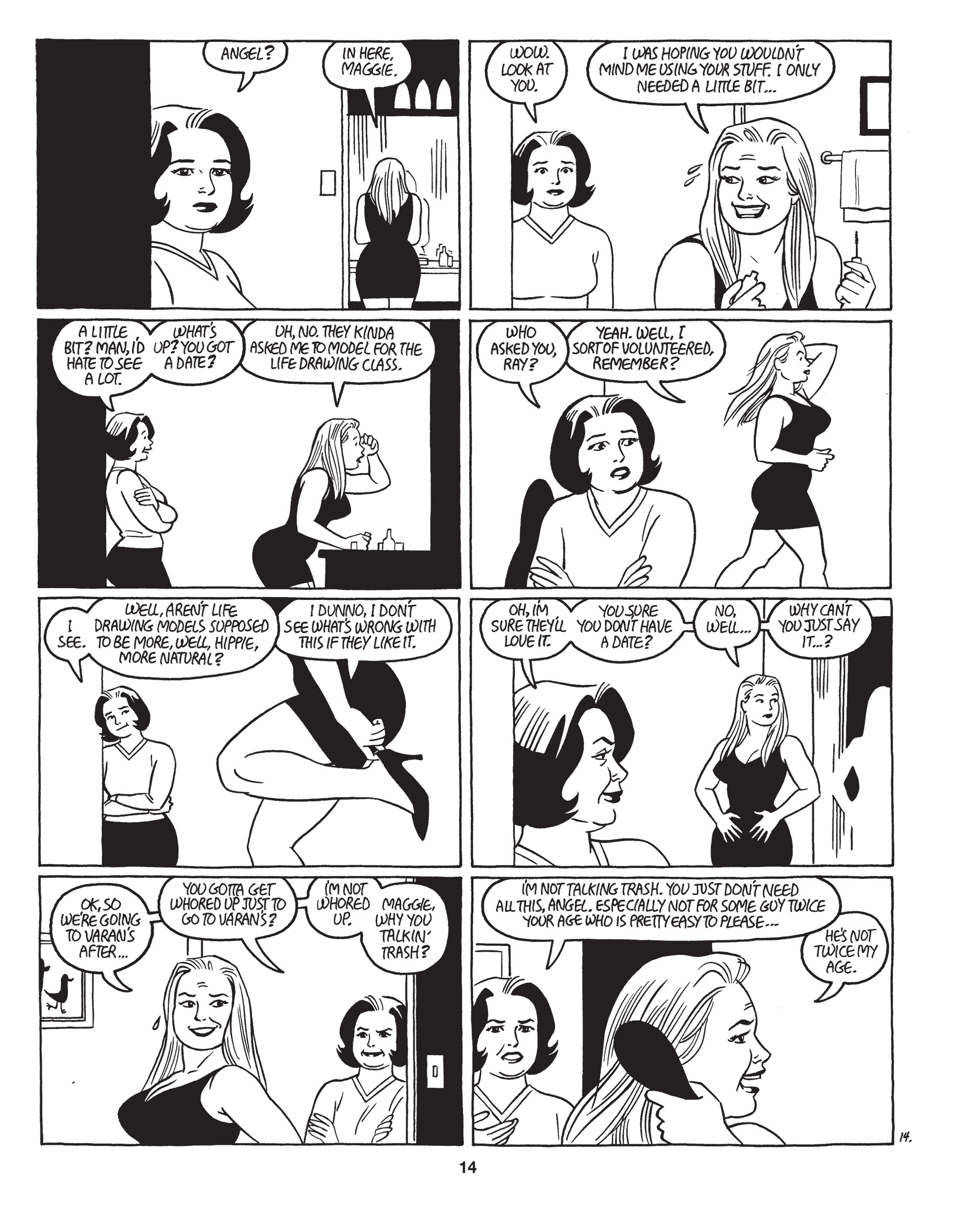 Read online Love and Rockets: New Stories comic -  Issue #4 - 16