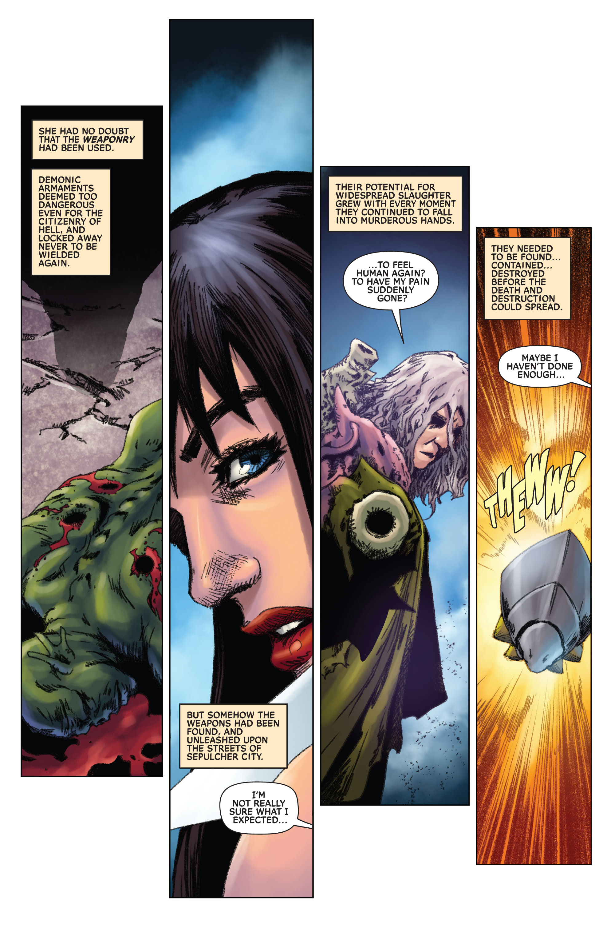 Read online Vampirella Strikes (2022) comic -  Issue #2 - 8