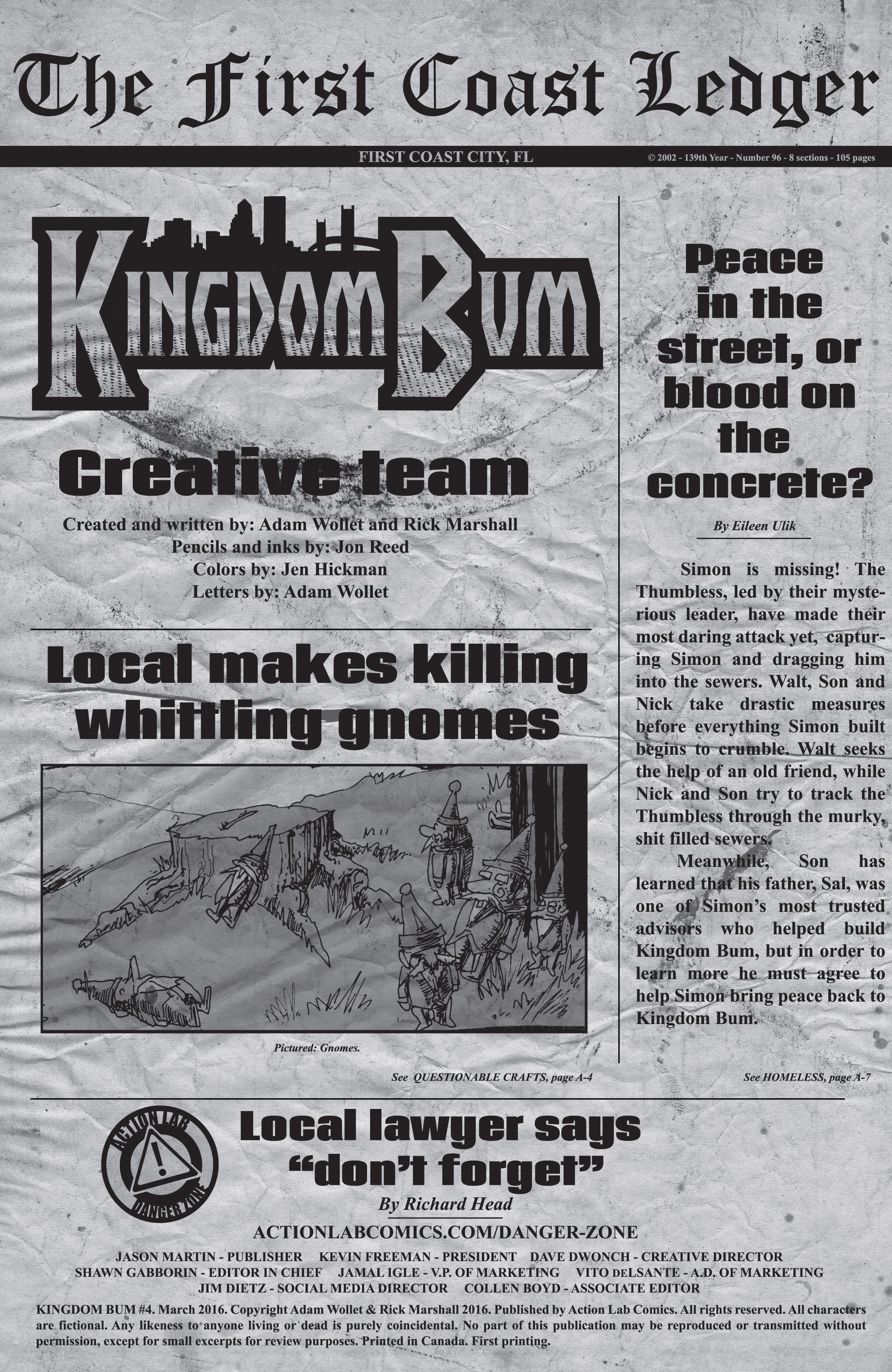 Read online Kingdom Bum comic -  Issue #4 - 2