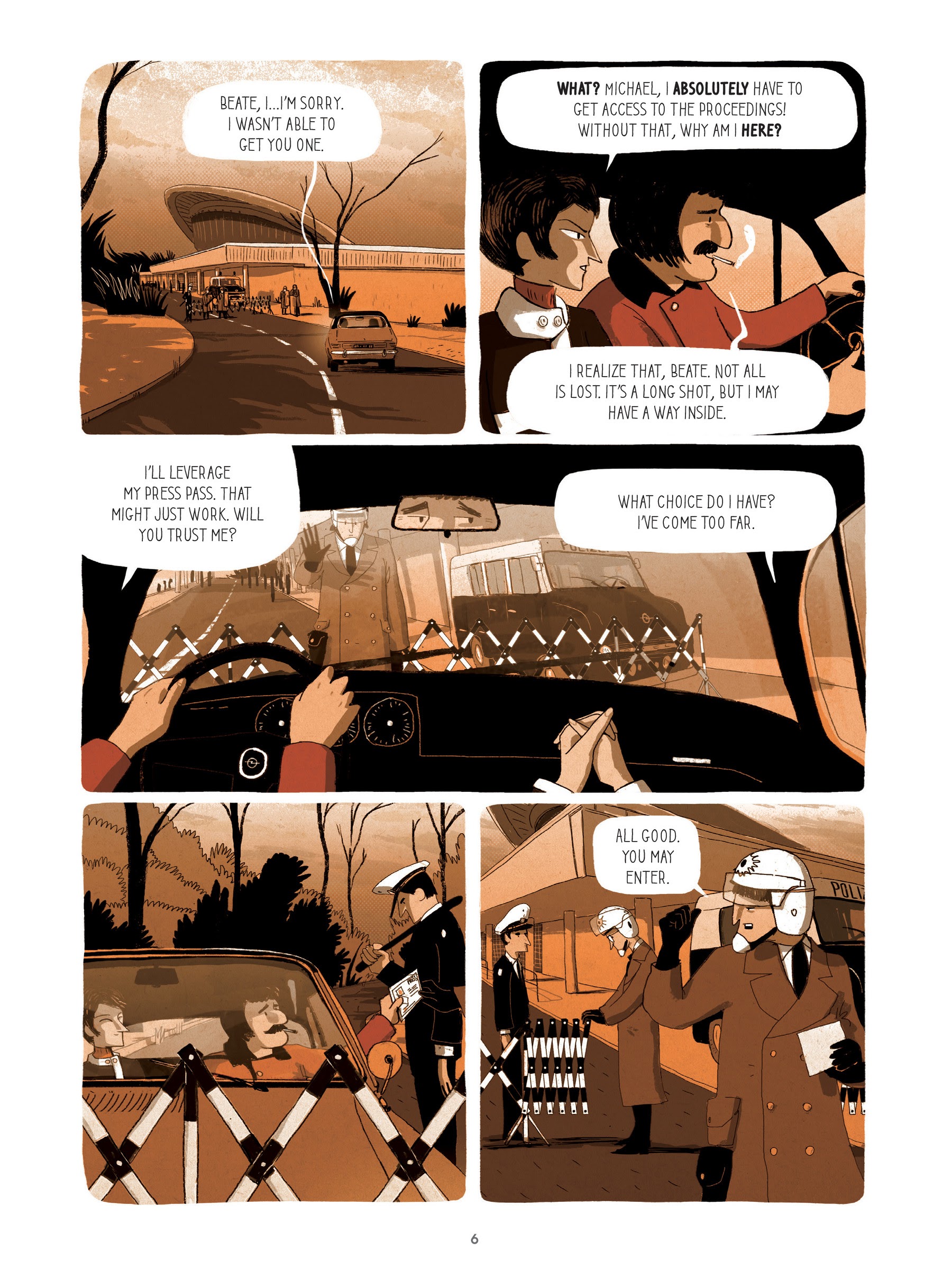 Read online For Justice: The Serge & Beate Klarsfeld Story comic -  Issue # TPB (Part 1) - 7