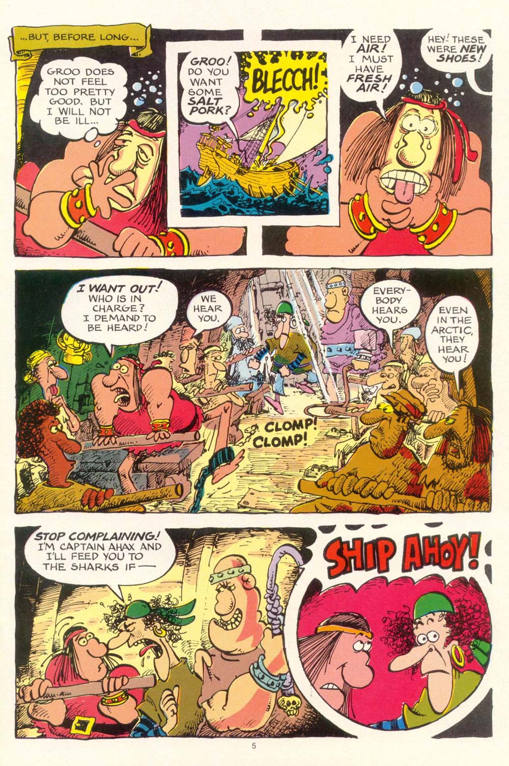 Read online Groo the Wanderer comic -  Issue #5 - 6