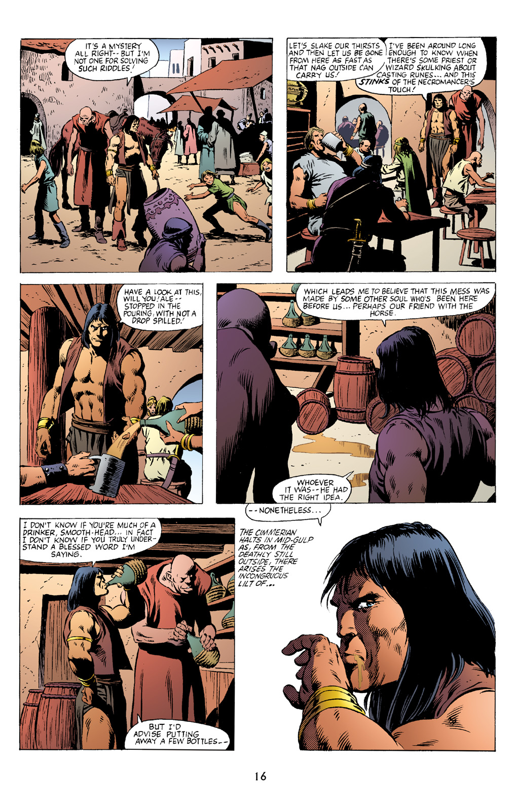 Read online The Chronicles of Conan comic -  Issue # TPB 16 (Part 1) - 17