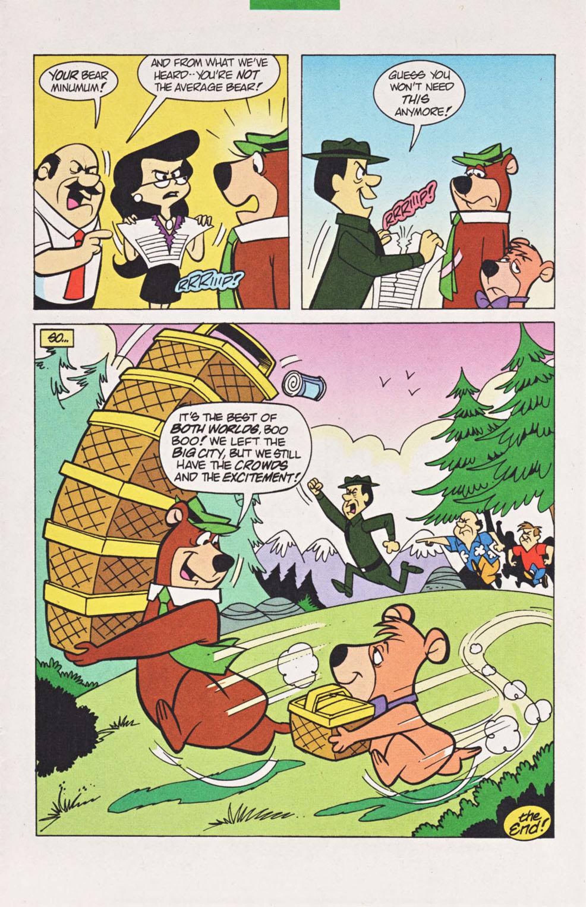 Read online Yogi Bear (1997) comic -  Issue # Full - 9