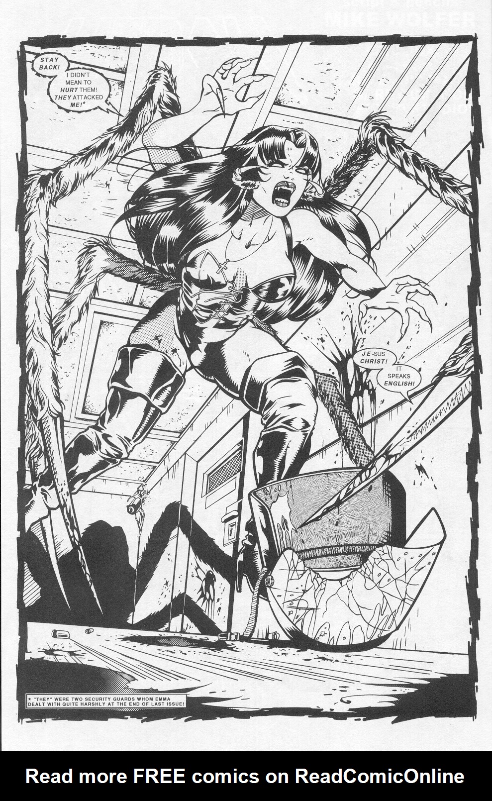Read online Fangs of the Widow comic -  Issue #11 - 4