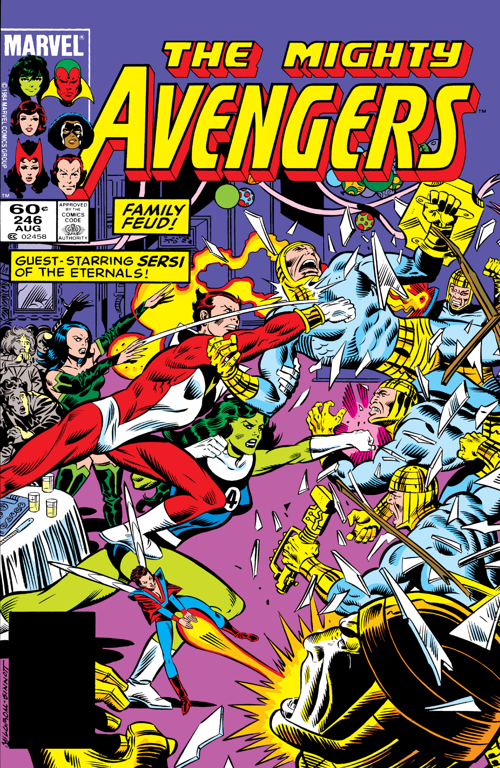 Read online The Avengers (1963) comic -  Issue #246 - 1