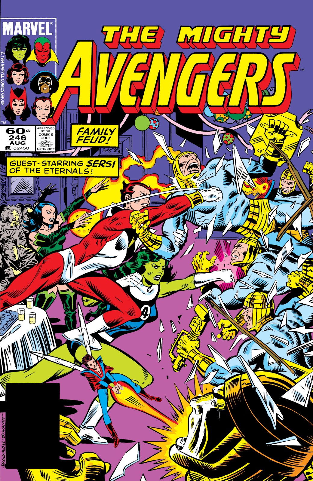 The Avengers (1963) issue 246 - Page 1