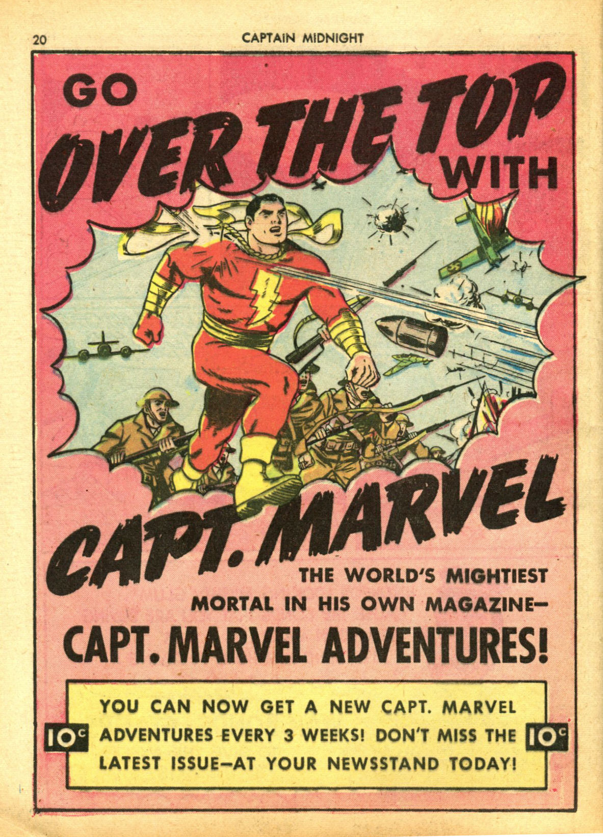 Read online Captain Midnight (1942) comic -  Issue #5 - 20