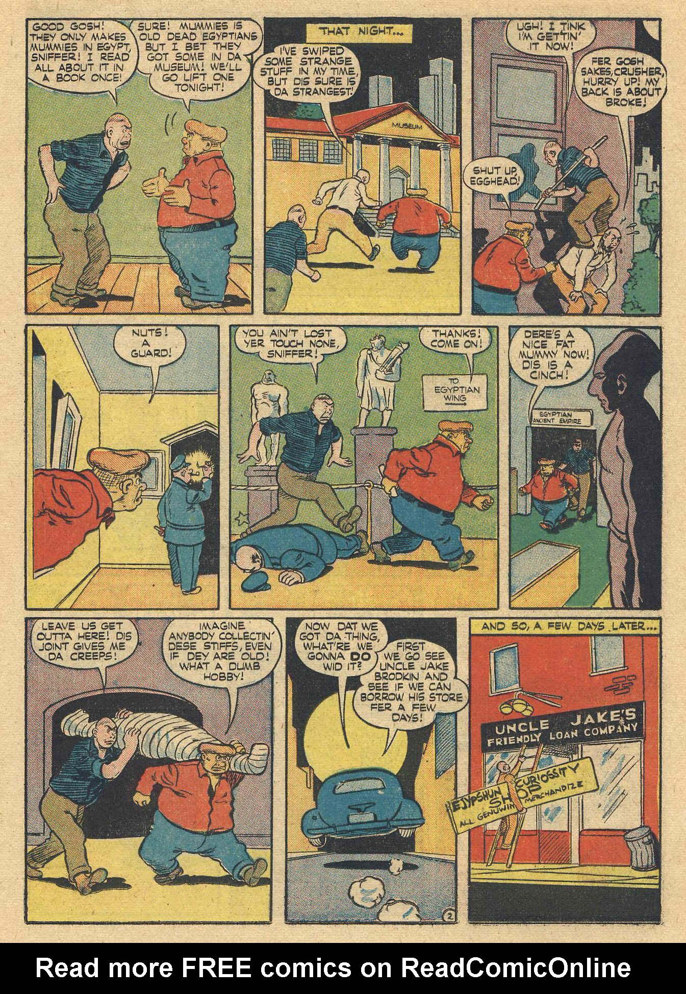 Read online Daredevil (1941) comic -  Issue #35 - 37
