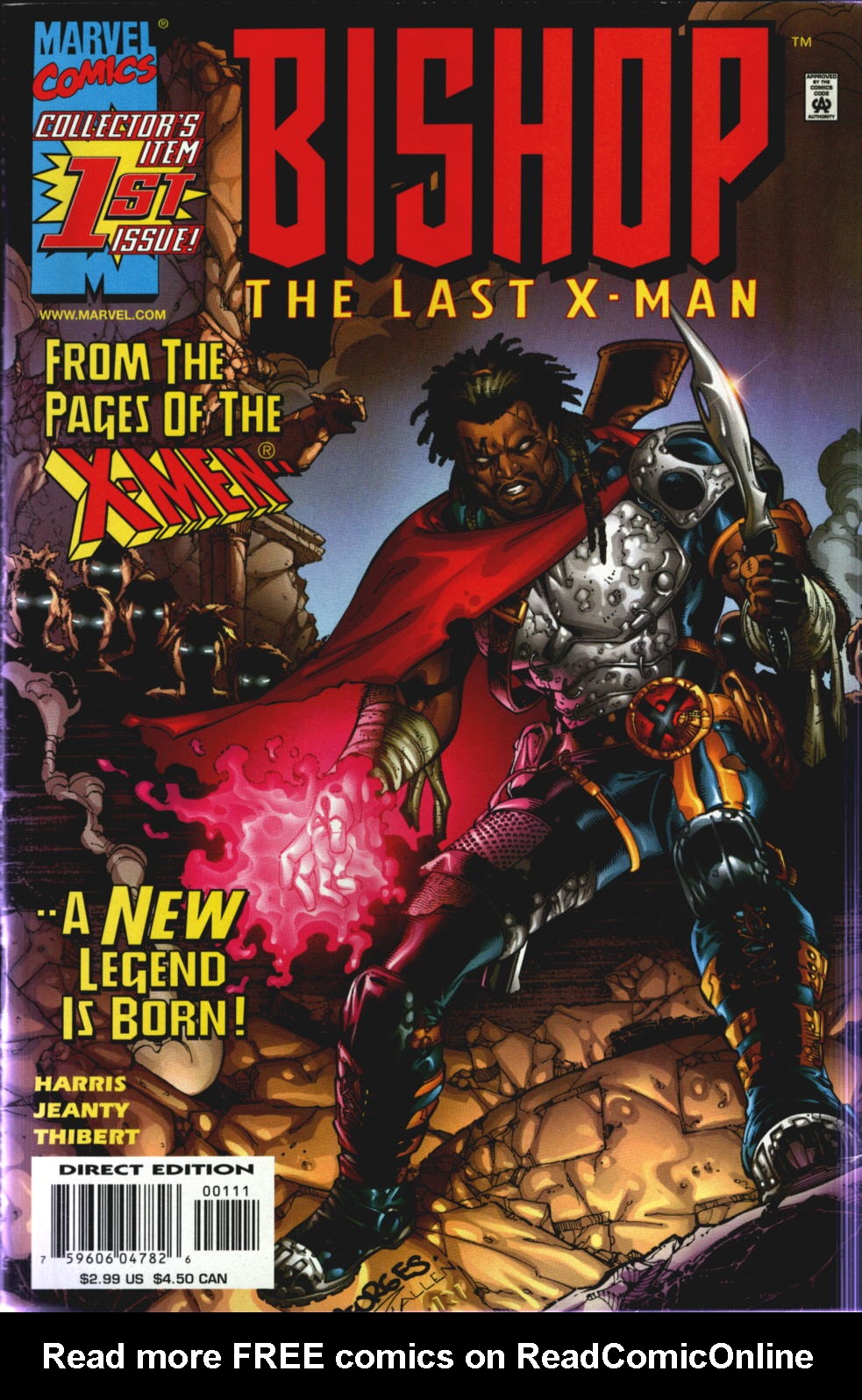 Read online Bishop: The Last X-Man comic -  Issue #1 - 1