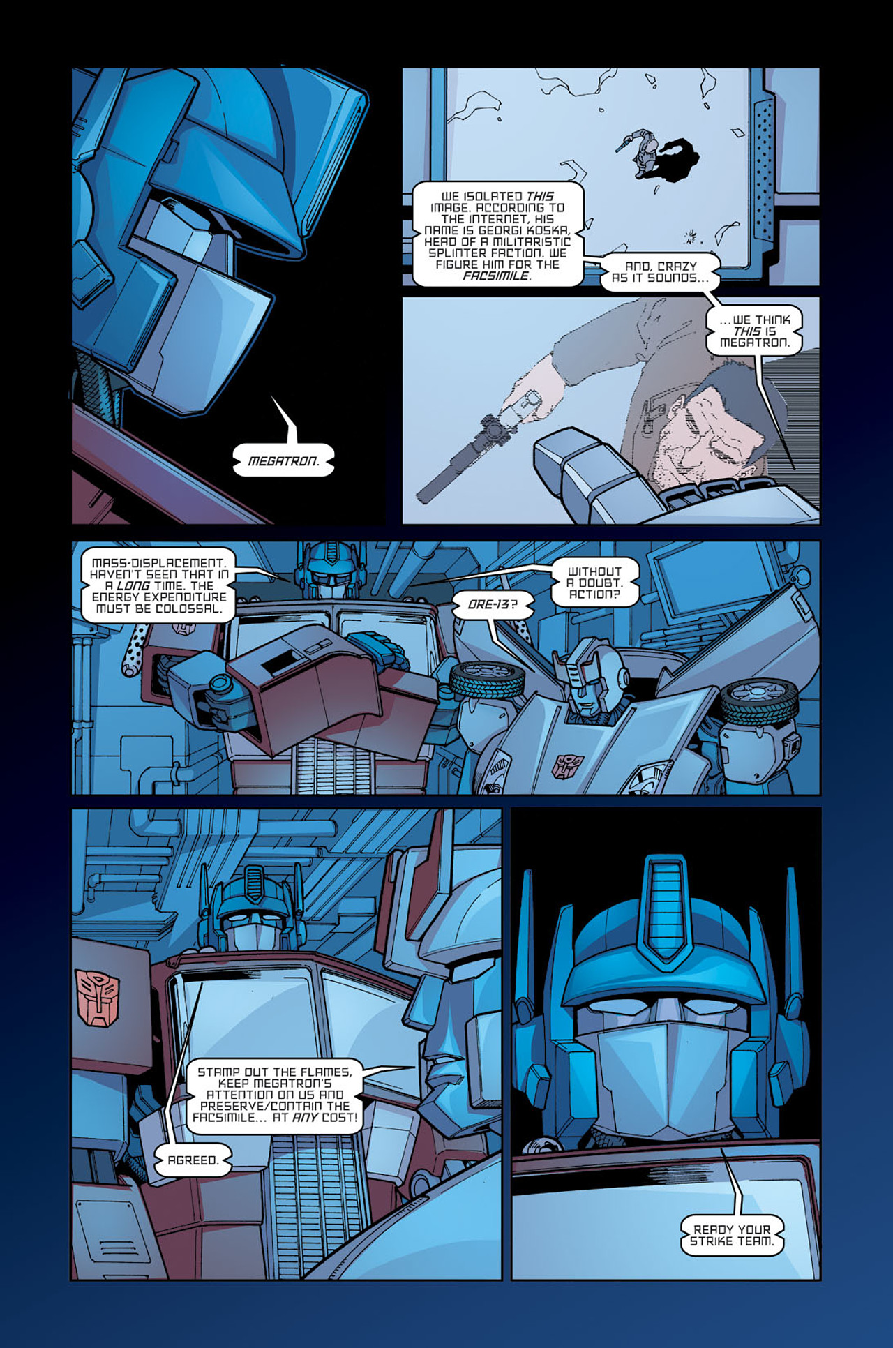 Read online The Transformers: Escalation comic -  Issue #3 - 17