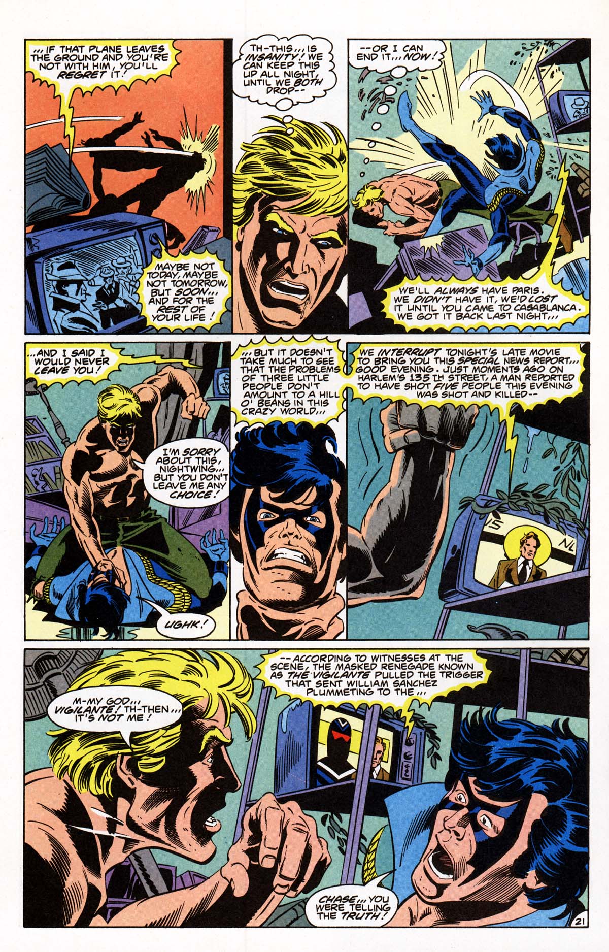 Read online Vigilante (1983) comic -  Issue #21 - 24