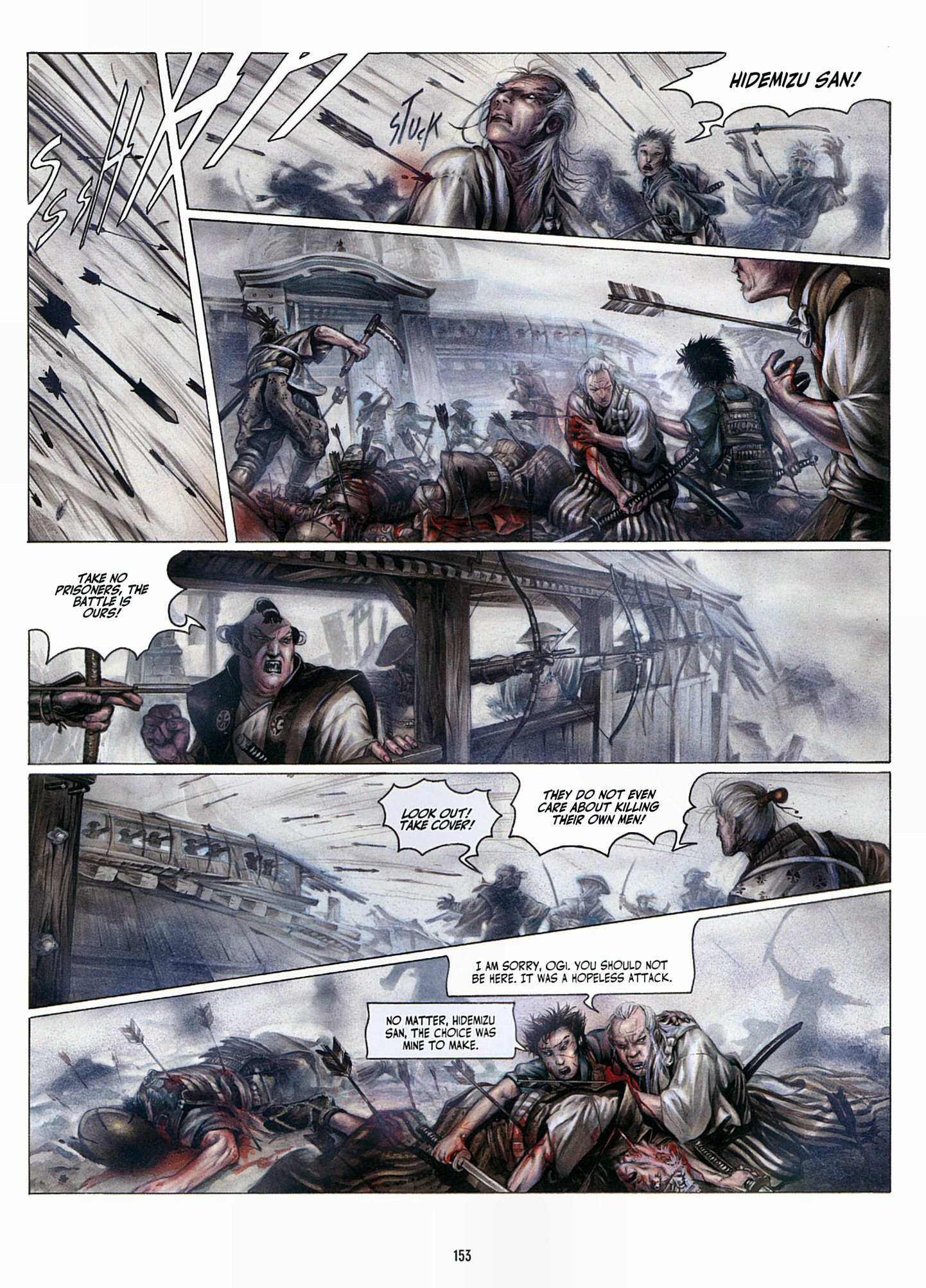 Read online Legend of the Scarlet Blades comic -  Issue # TPB - 154