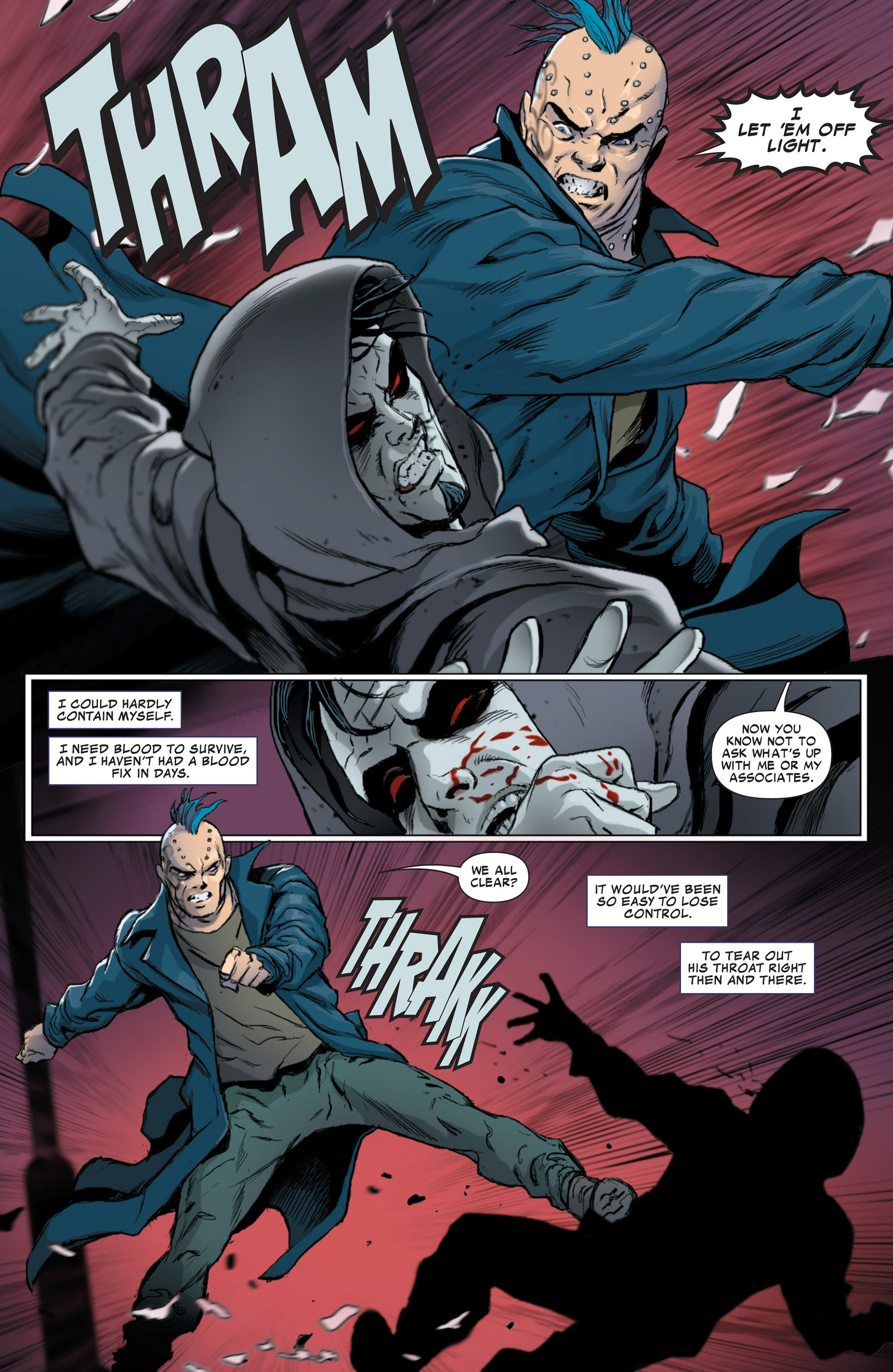 Read online Morbius: The Living Vampire comic -  Issue #1 - 21