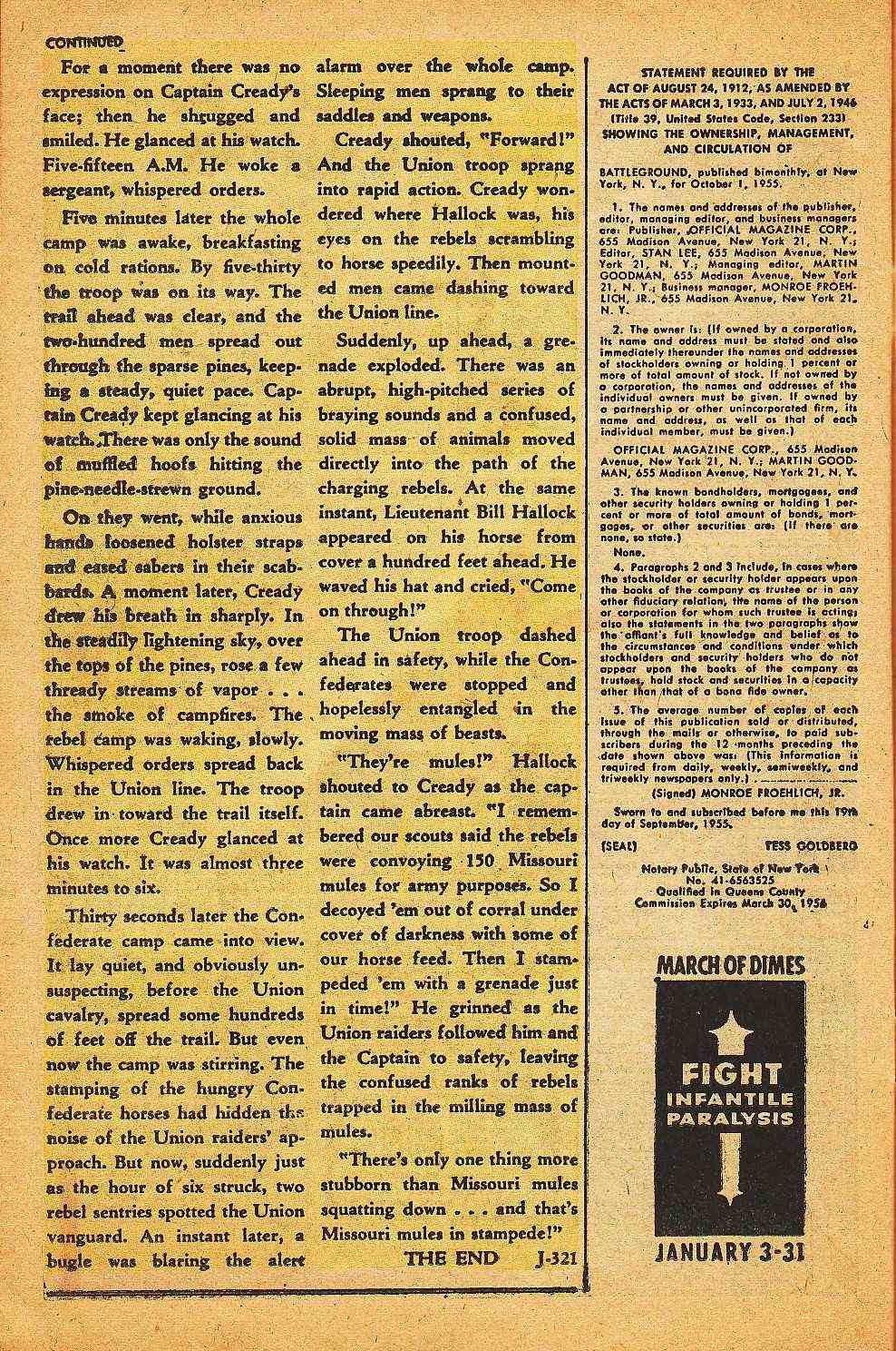 Read online Battleground comic -  Issue #11 - 27