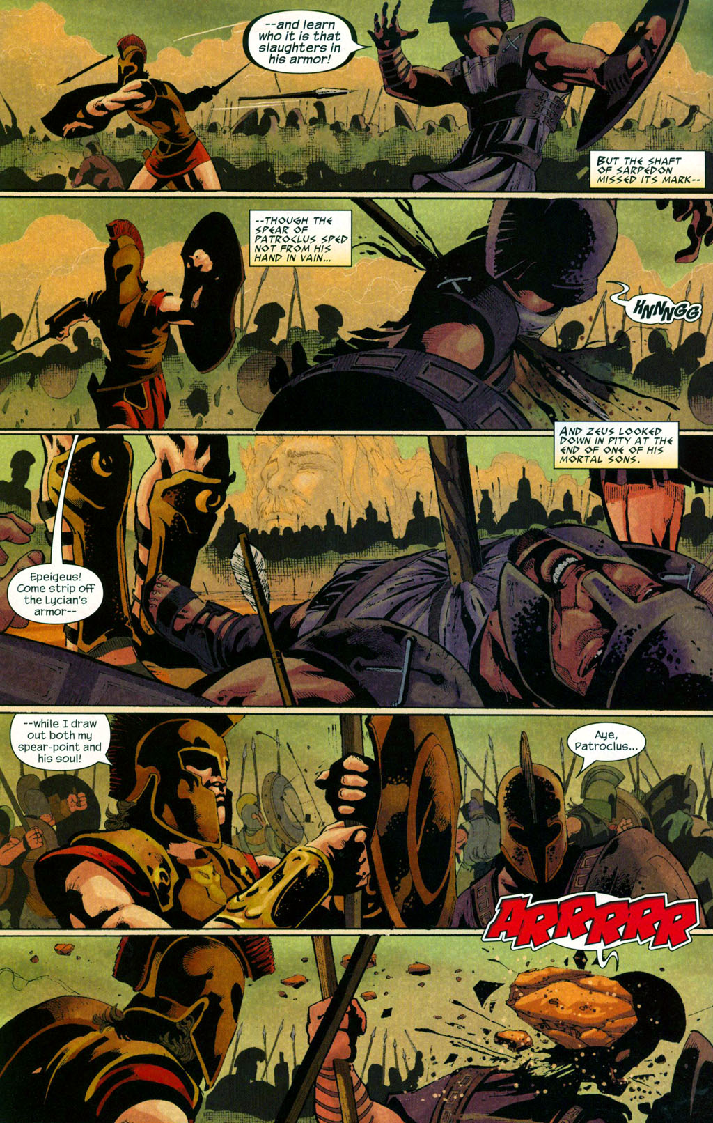 Read online The Iliad comic -  Issue #6 - 9