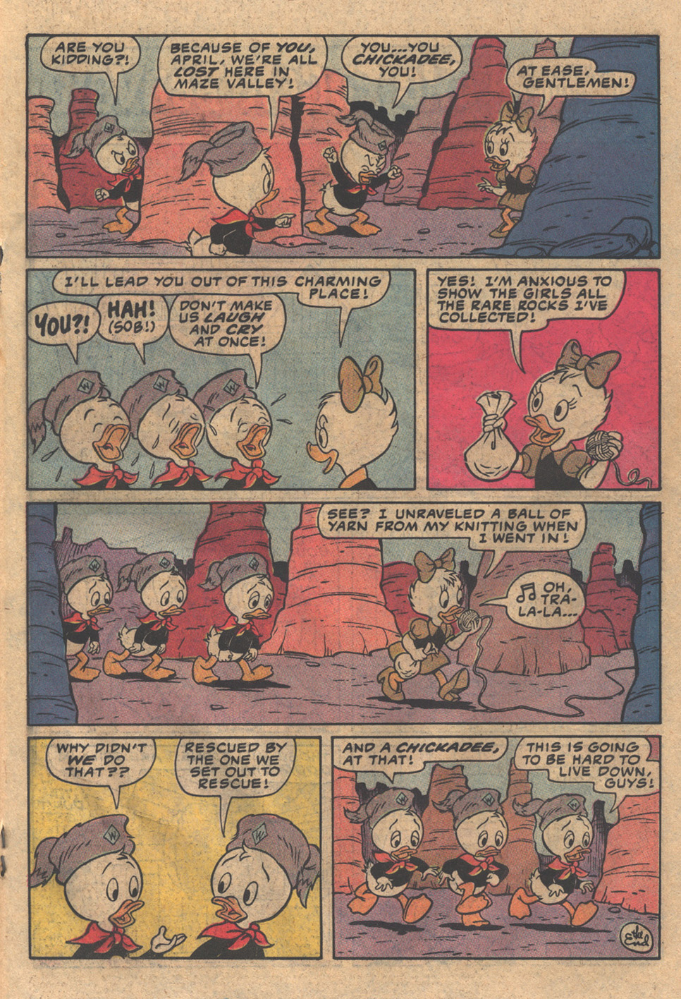 Read online Huey, Dewey, and Louie Junior Woodchucks comic -  Issue #78 - 19