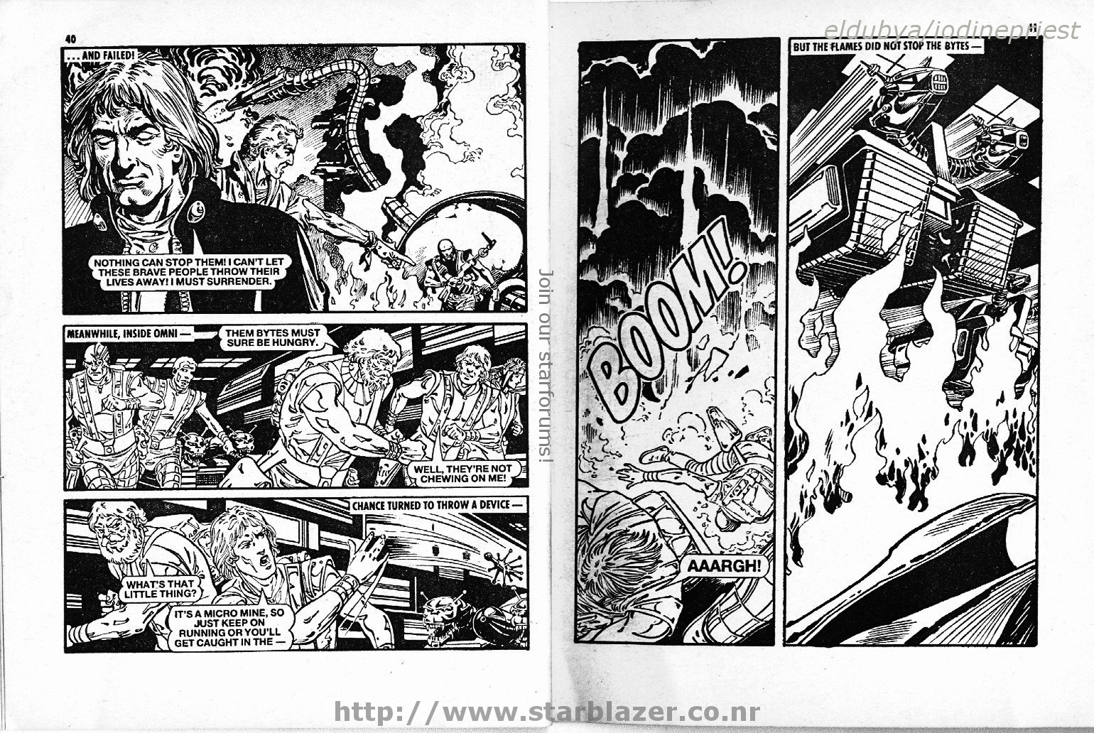 Read online Starblazer comic -  Issue #195 - 22
