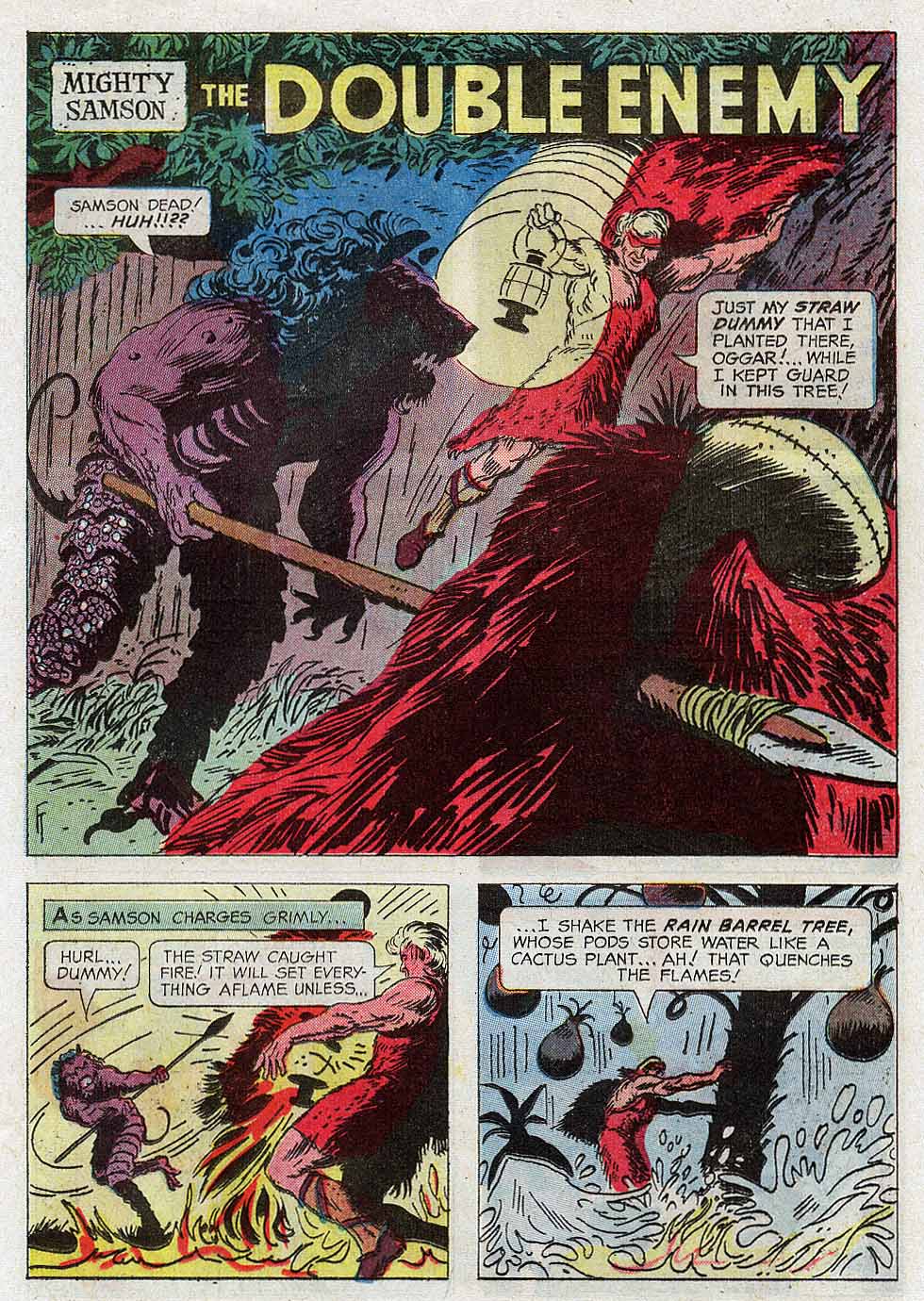 Read online Mighty Samson (1964) comic -  Issue #5 - 21