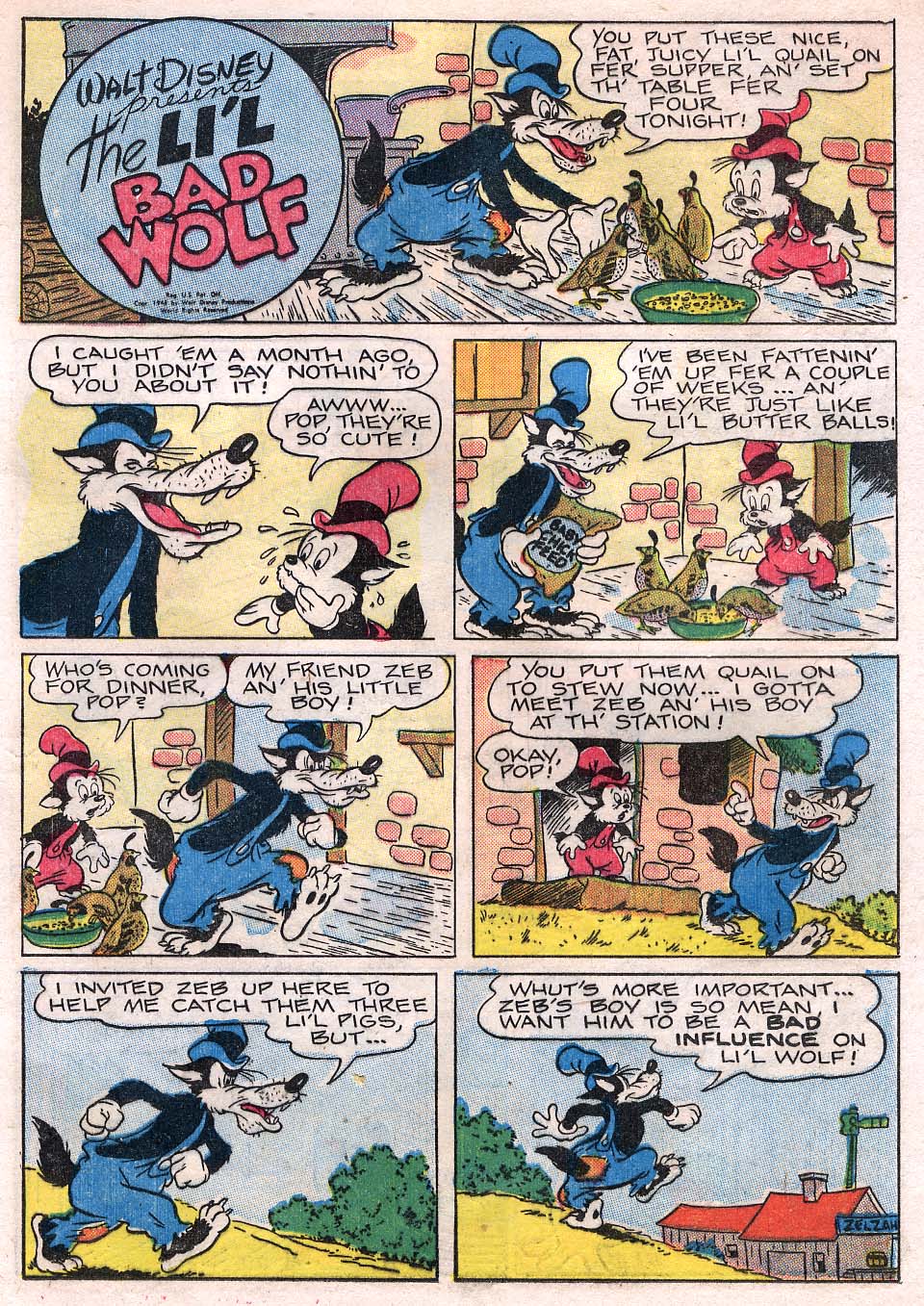 Read online Walt Disney's Comics and Stories comic -  Issue #99 - 21