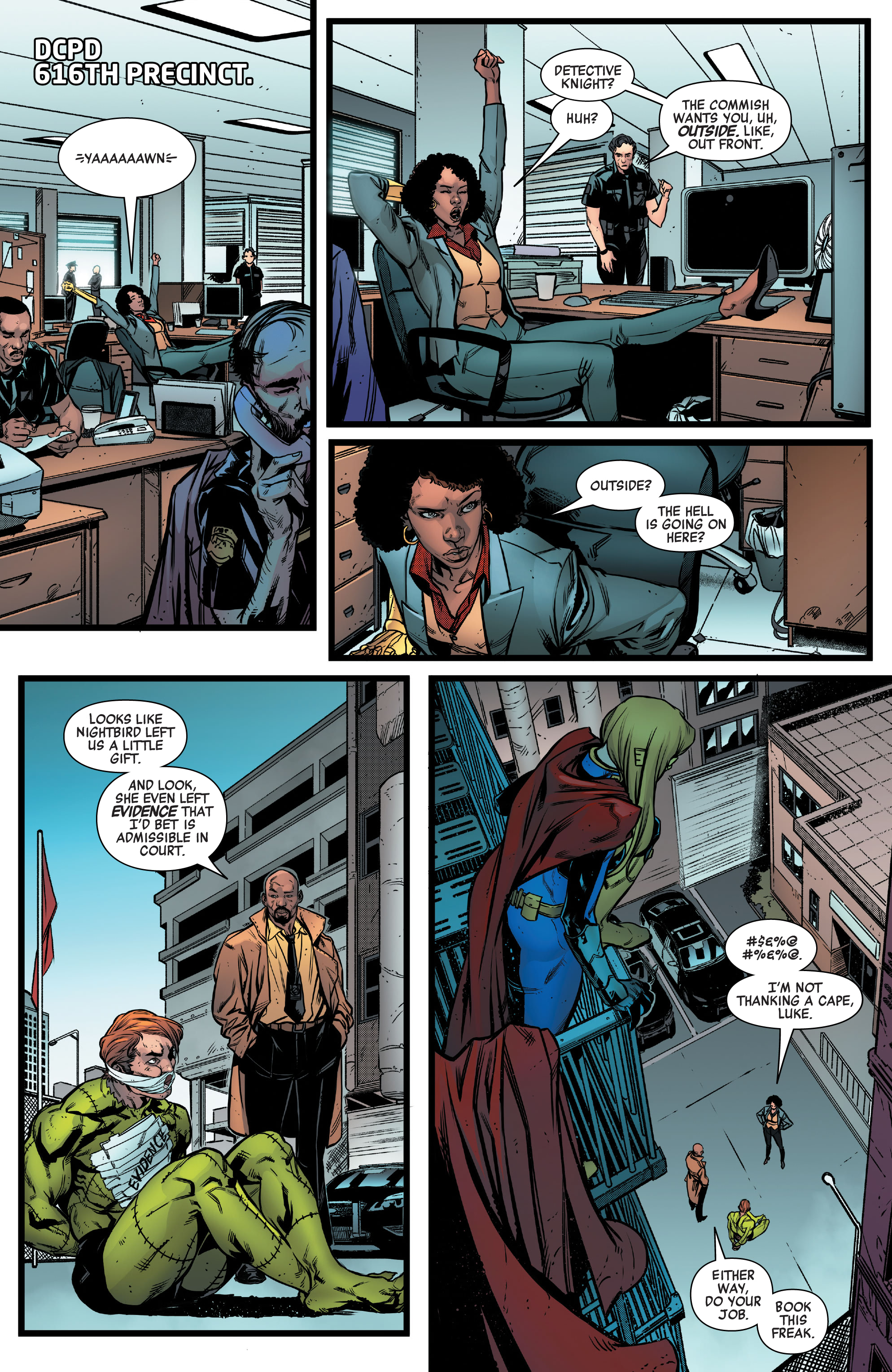 Read online Heroes Reborn: One-Shots comic -  Issue # Night-Gwen - 29