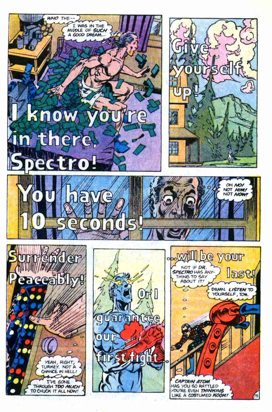 Read online Captain Atom (1987) comic -  Issue #6 - 16