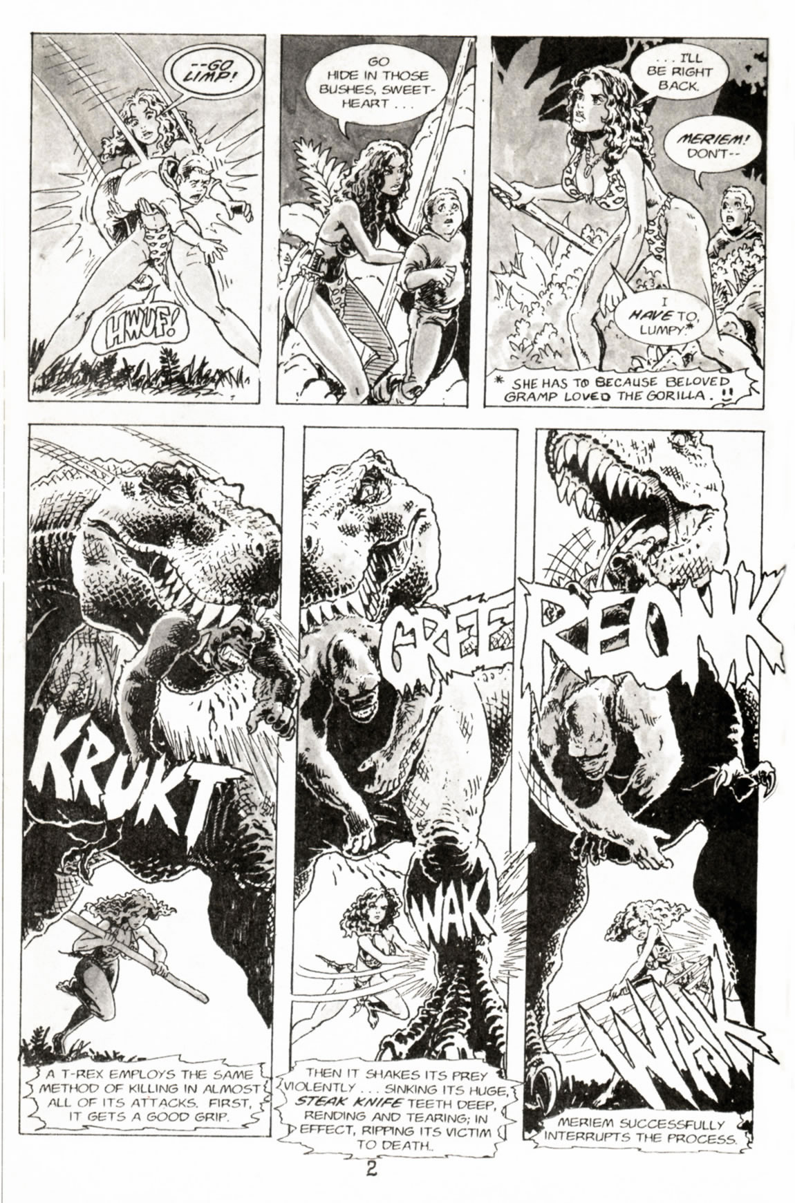 Read online Cavewoman comic -  Issue #6 - 4