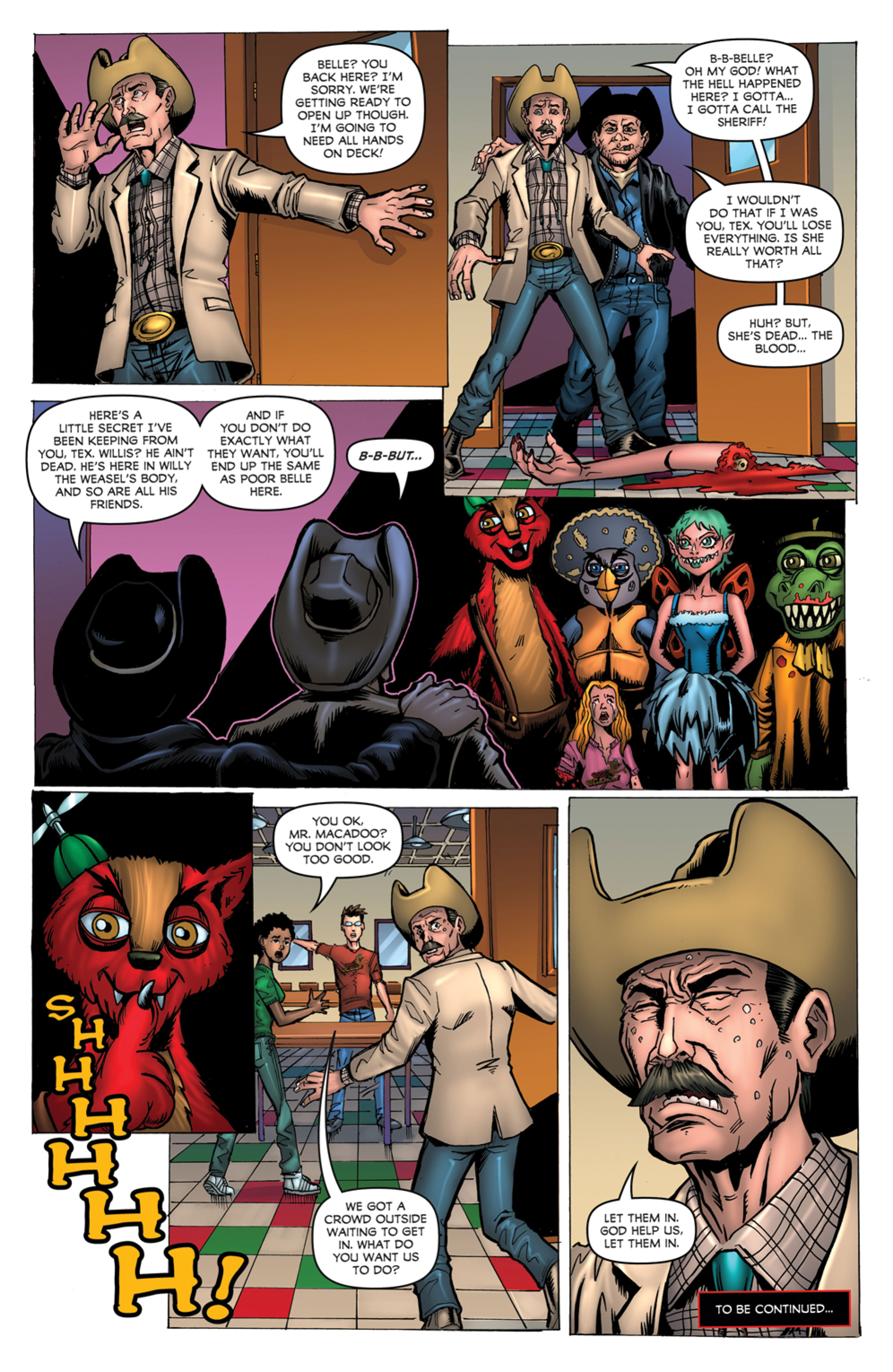 Read online Willy's Wonderland comic -  Issue #1 - 24