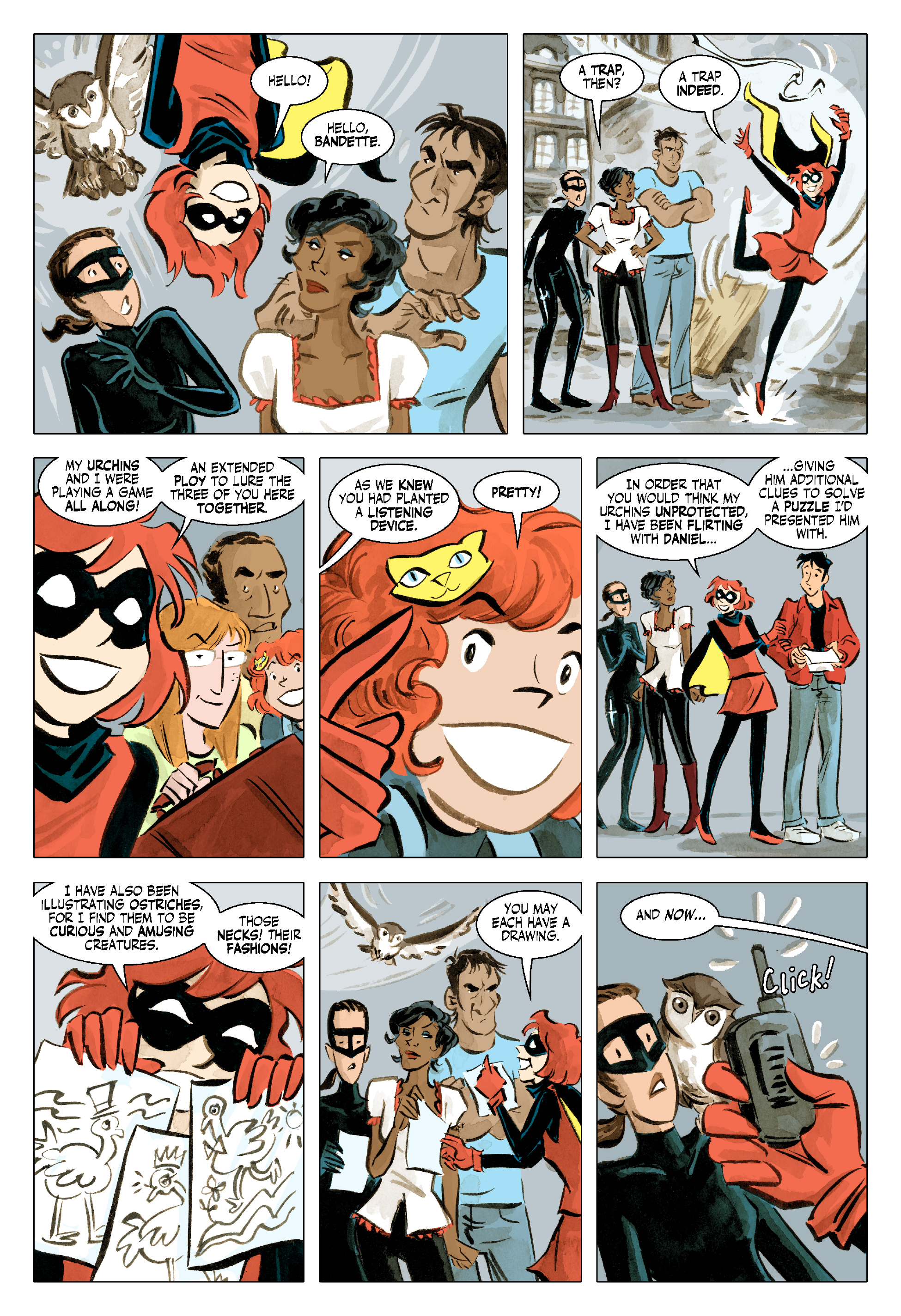 Read online Bandette (2012) comic -  Issue #18 - 17