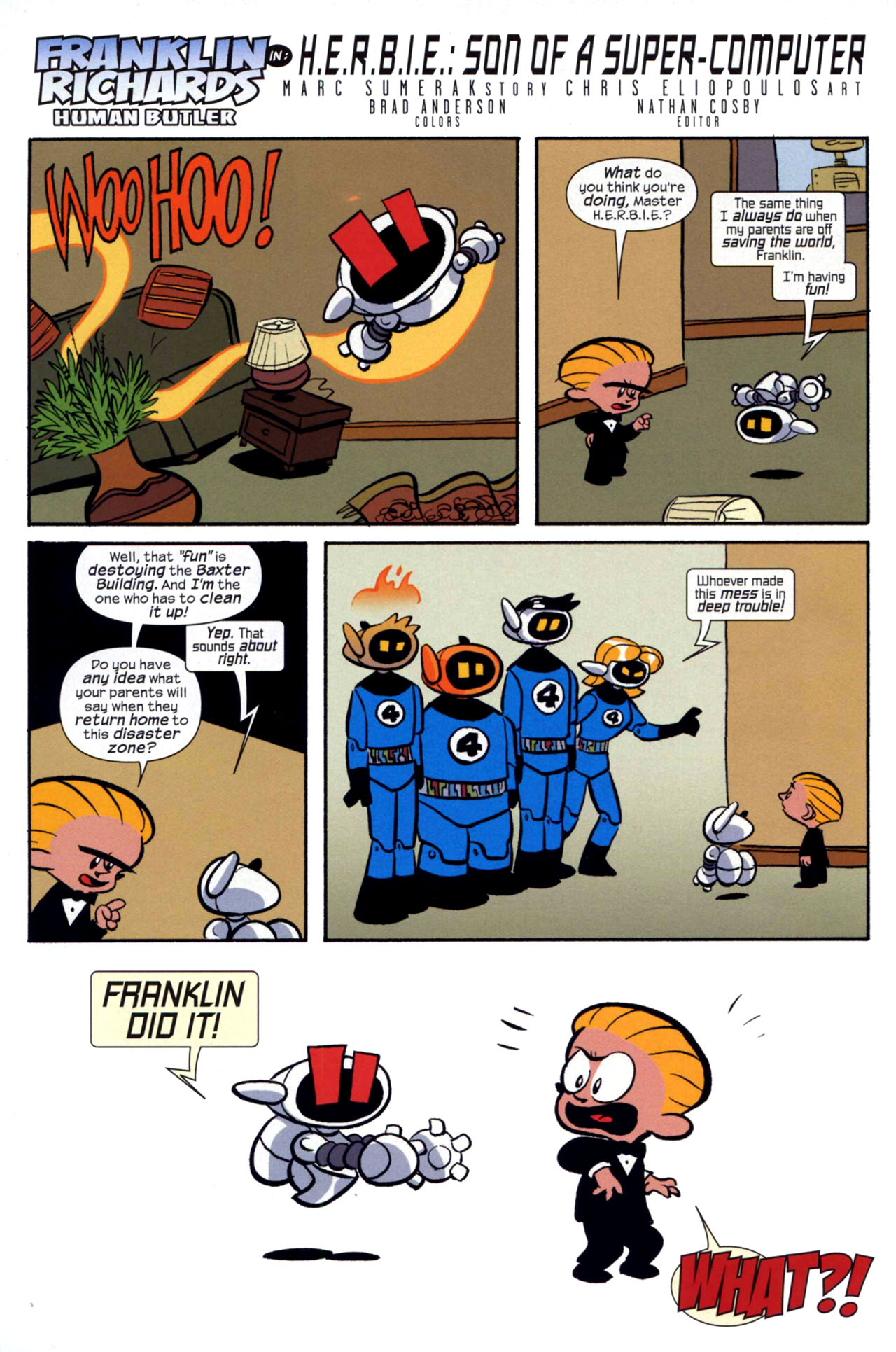 Read online Franklin Richards: Sons Of Geniuses comic -  Issue # Full - 18