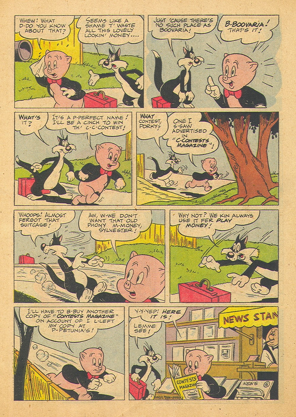 Read online Four Color Comics comic -  Issue #284 - 11