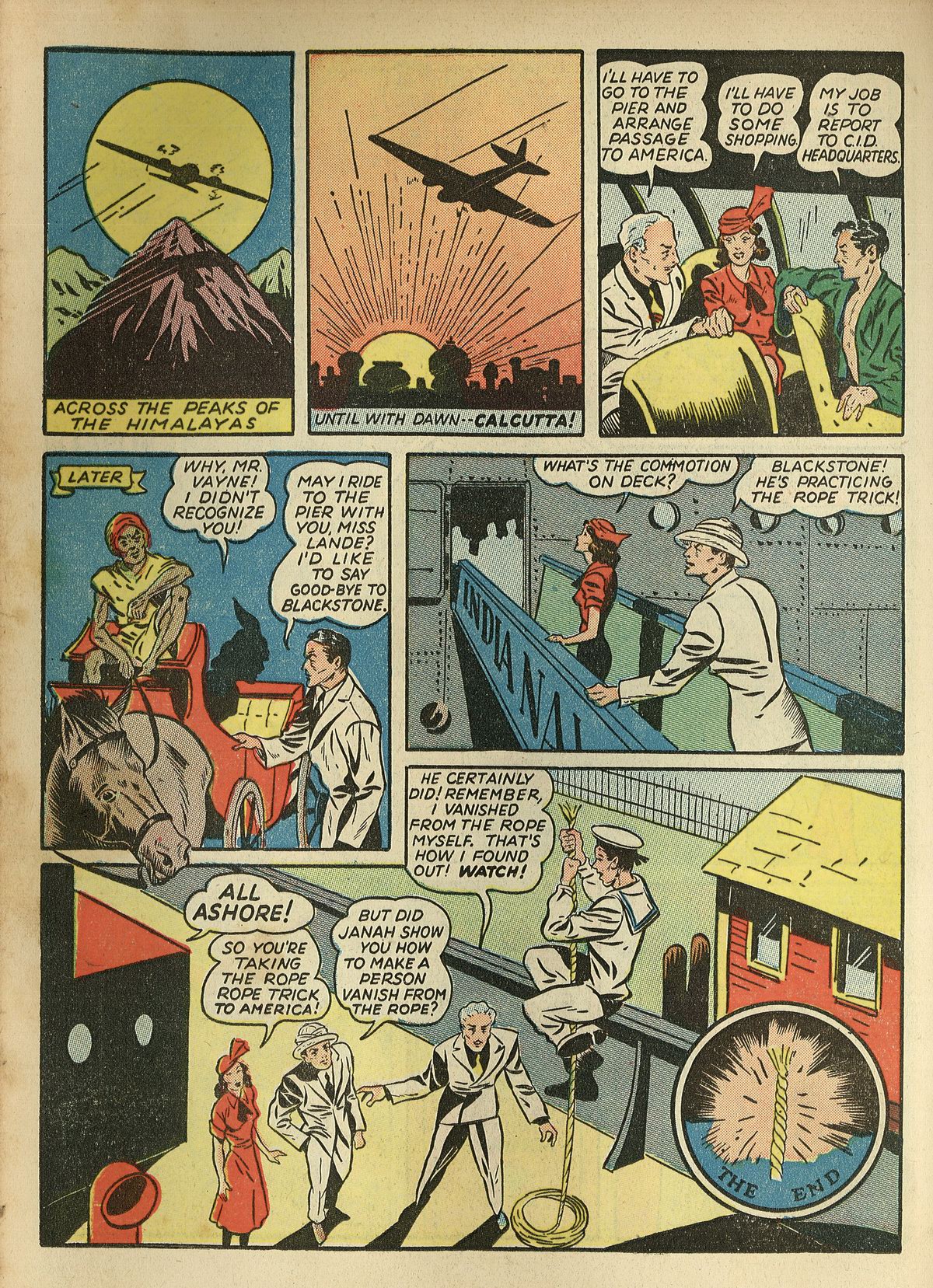 Read online Super-Magician Comics comic -  Issue #1 - 40