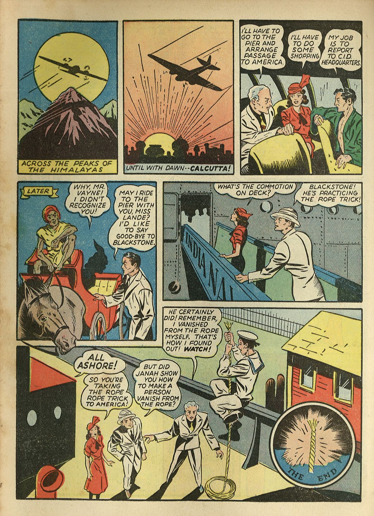 Read online Super-Magician Comics comic -  Issue #1 - 40