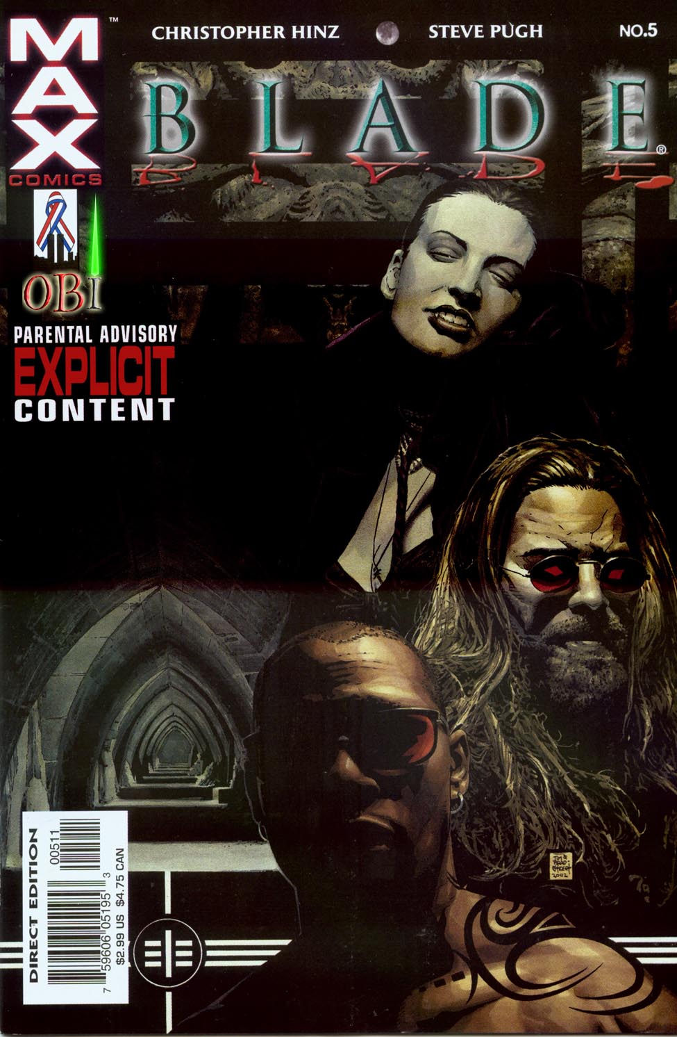 Read online Blade (2002) comic -  Issue #5 - 1