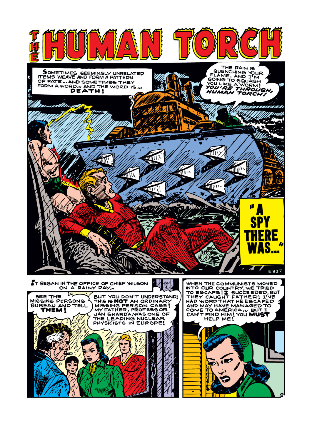 Read online The Human Torch (1940) comic -  Issue #37 - 8