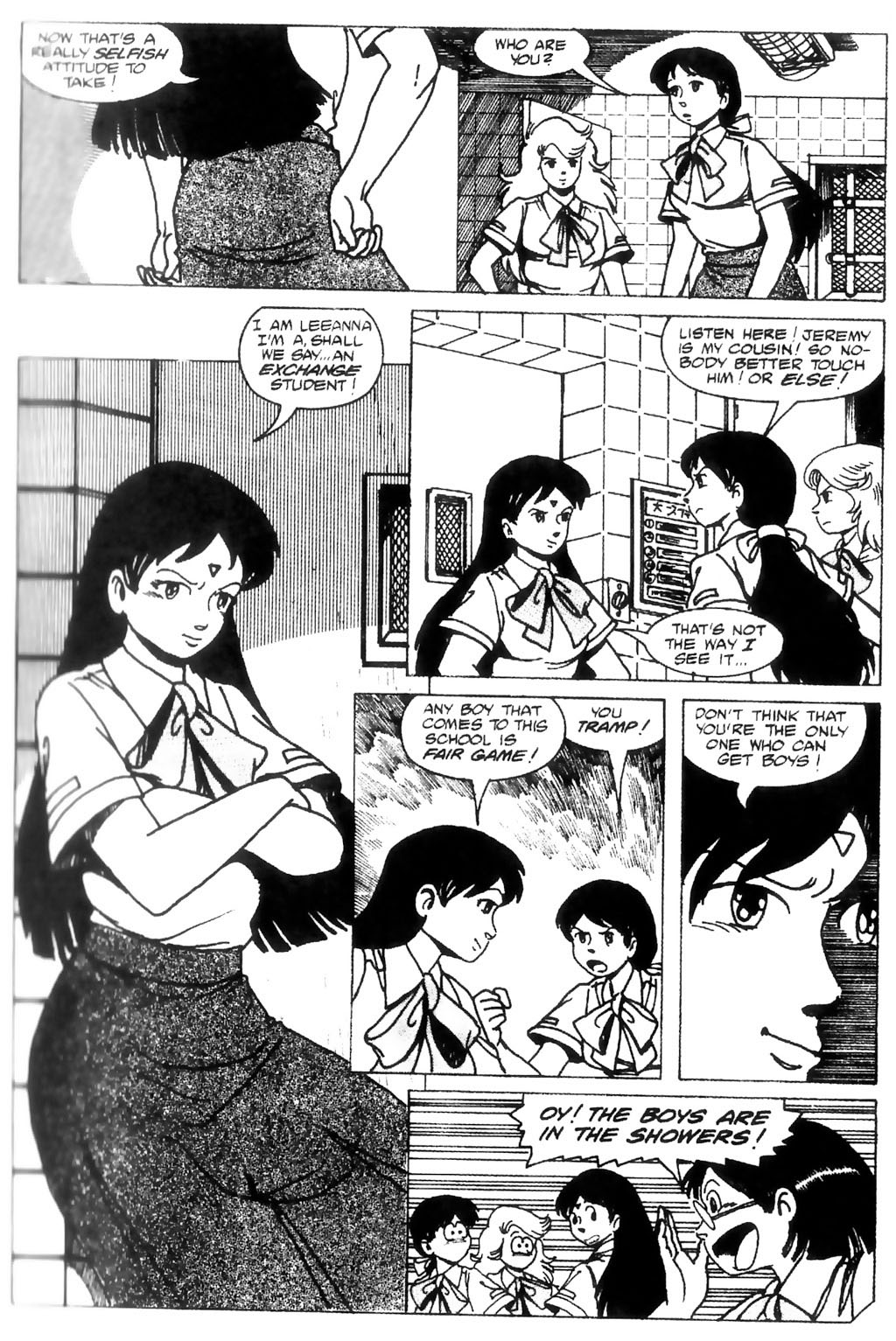 Read online Ninja High School (1986) comic -  Issue #8 - 12
