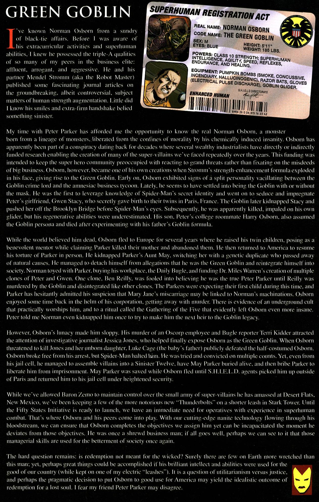 Read online Civil War Files comic -  Issue # Full - 19