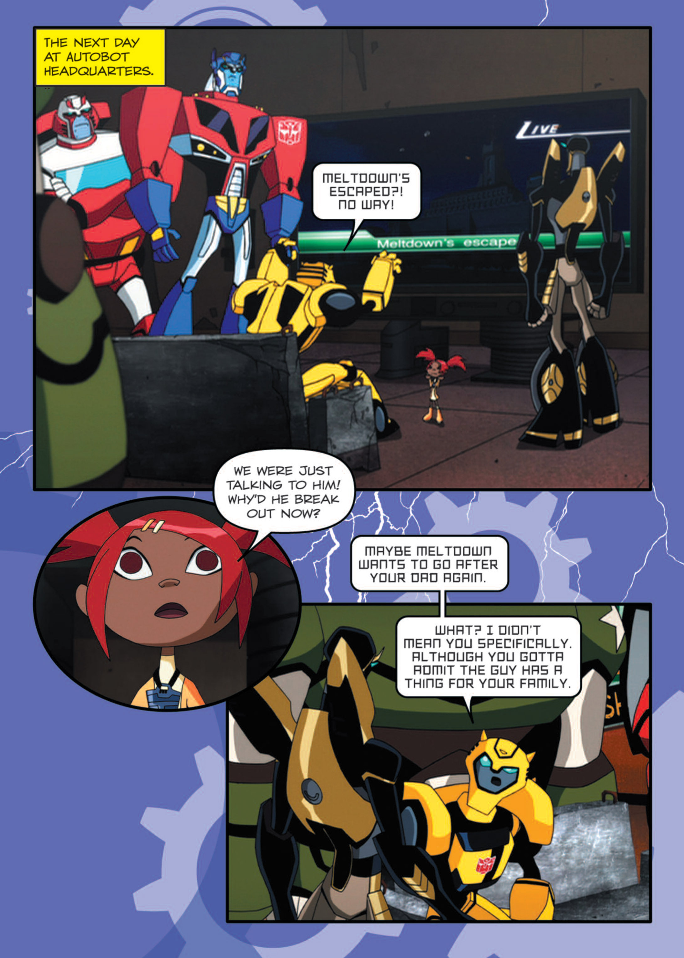 Read online Transformers Animated comic -  Issue #12 - 29