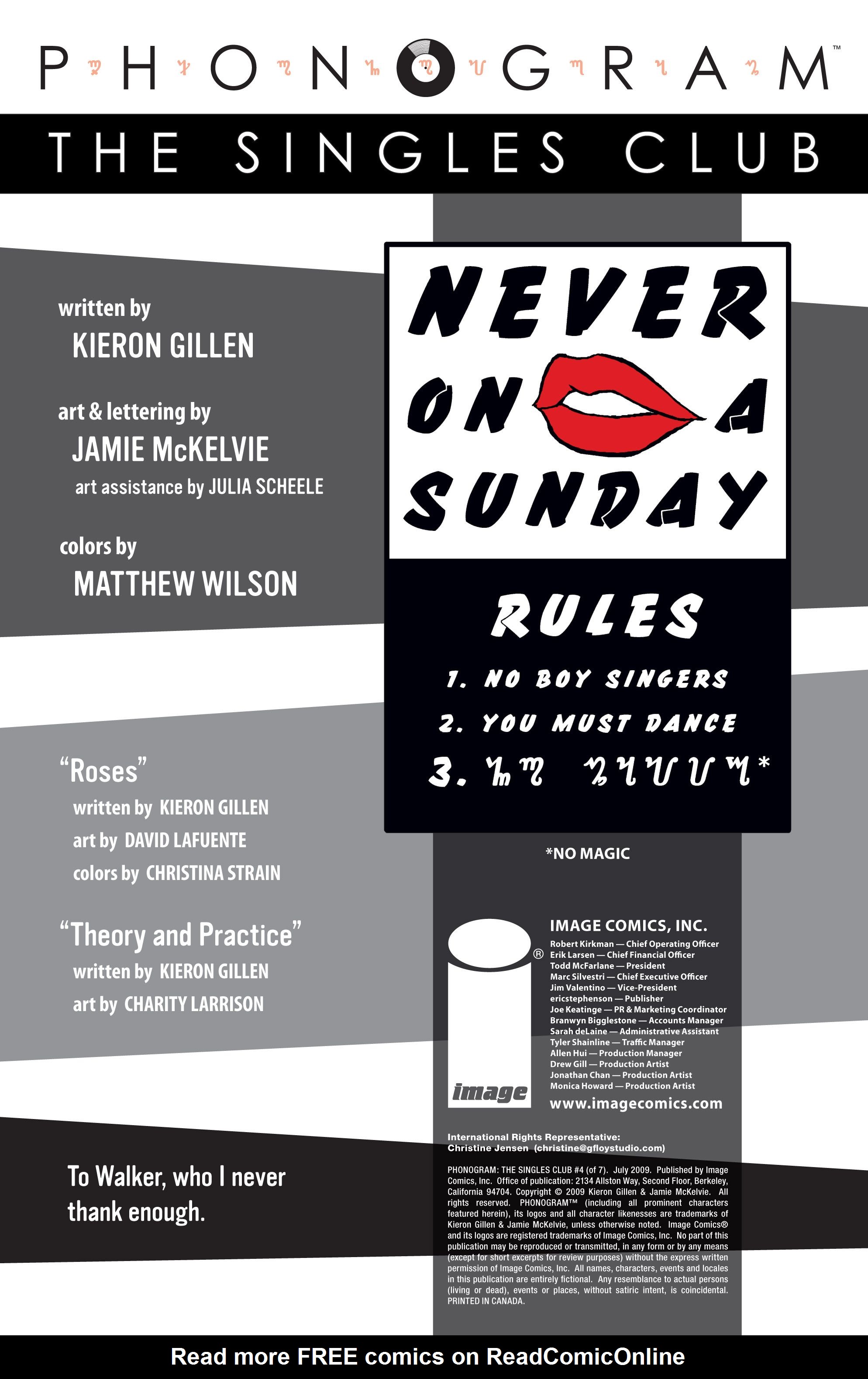 Read online Phonogram: The Singles Club comic -  Issue #4 - 2