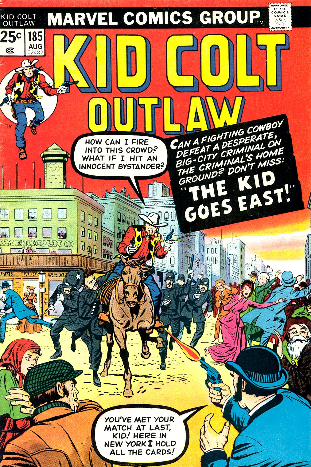 Read online Kid Colt Outlaw comic -  Issue #185 - 1