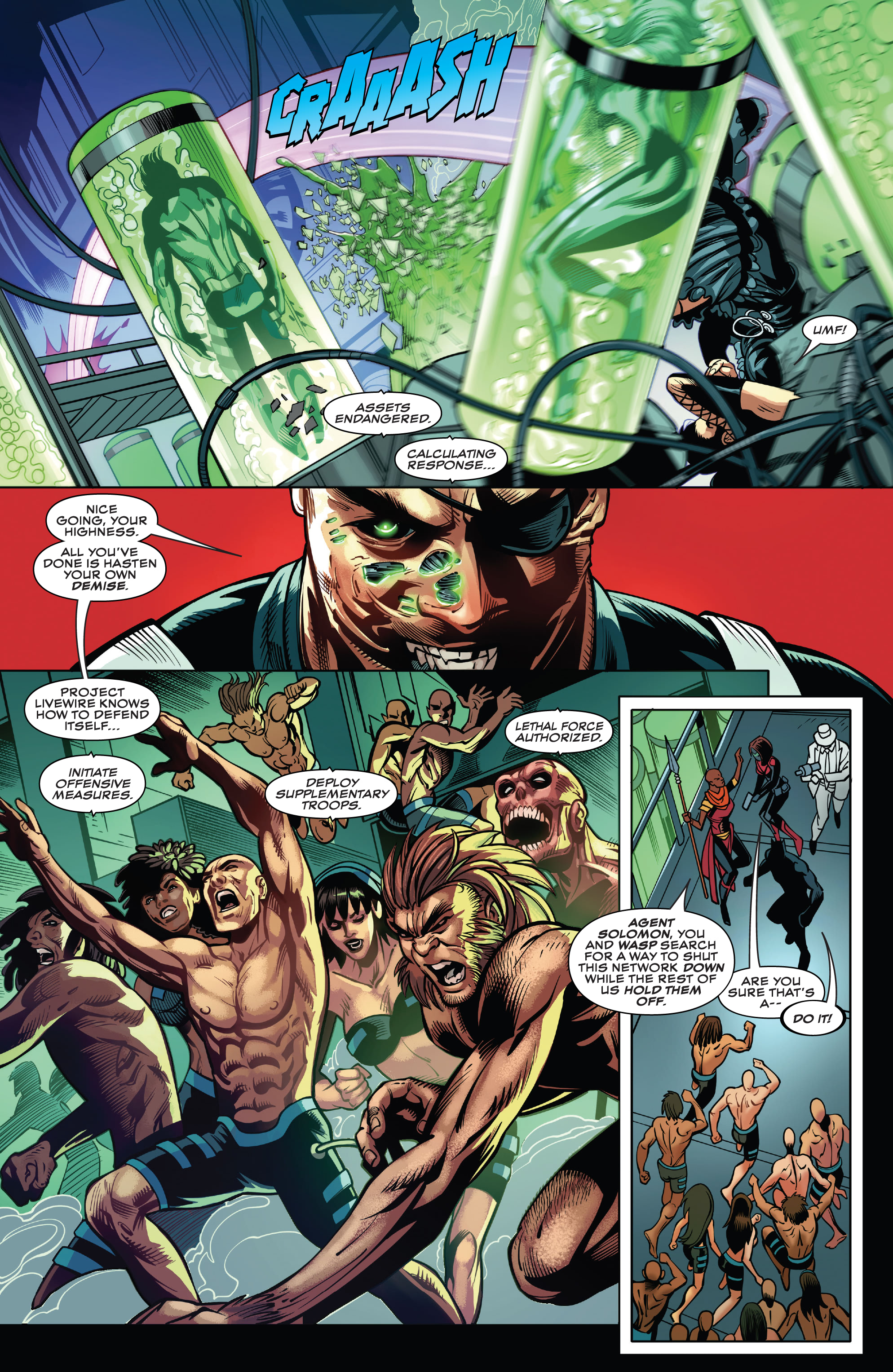 Read online Black Panther and the Agents of Wakanda comic -  Issue #6 - 10