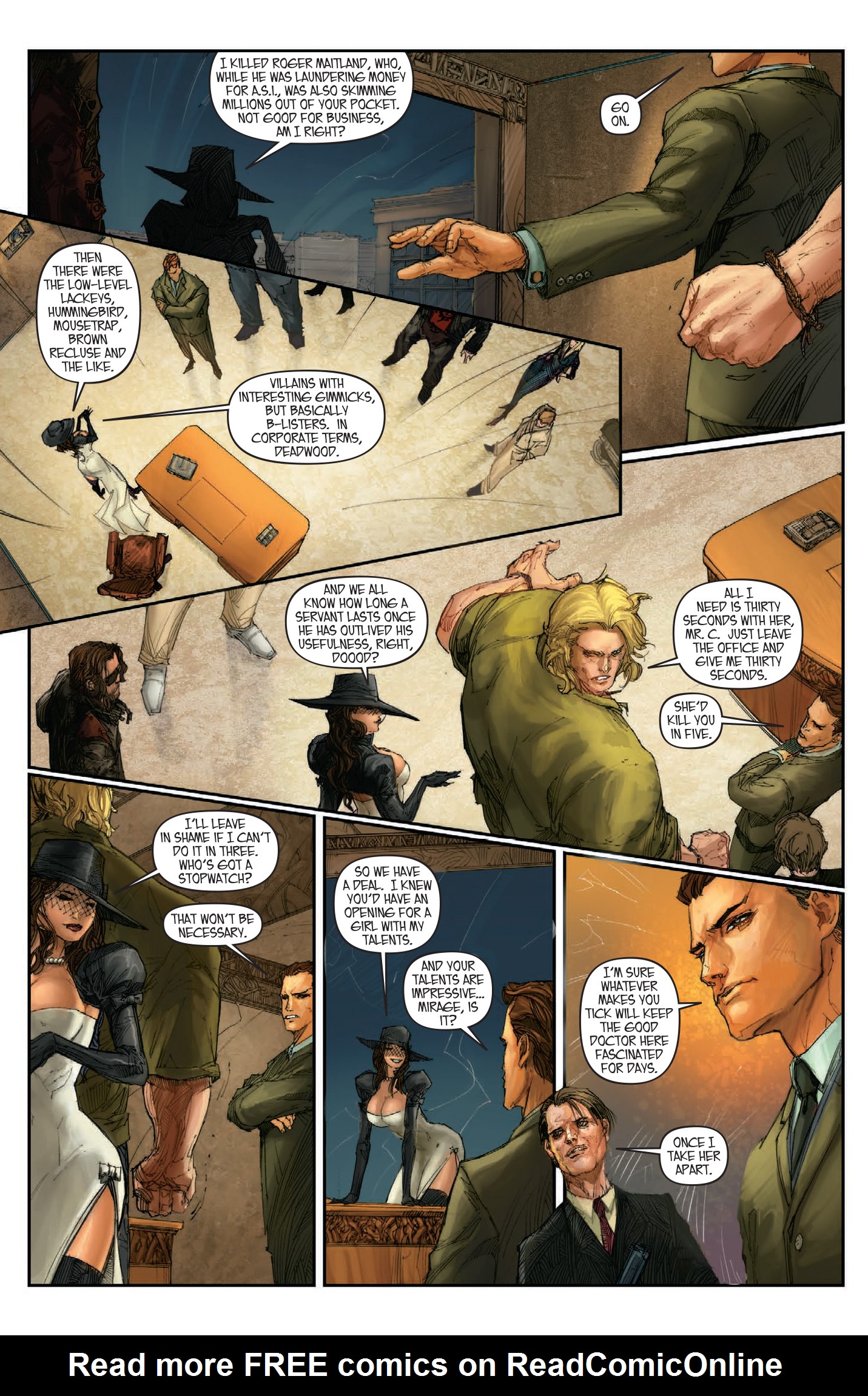 Read online Madame Mirage comic -  Issue # _TPB (Part 2) - 6