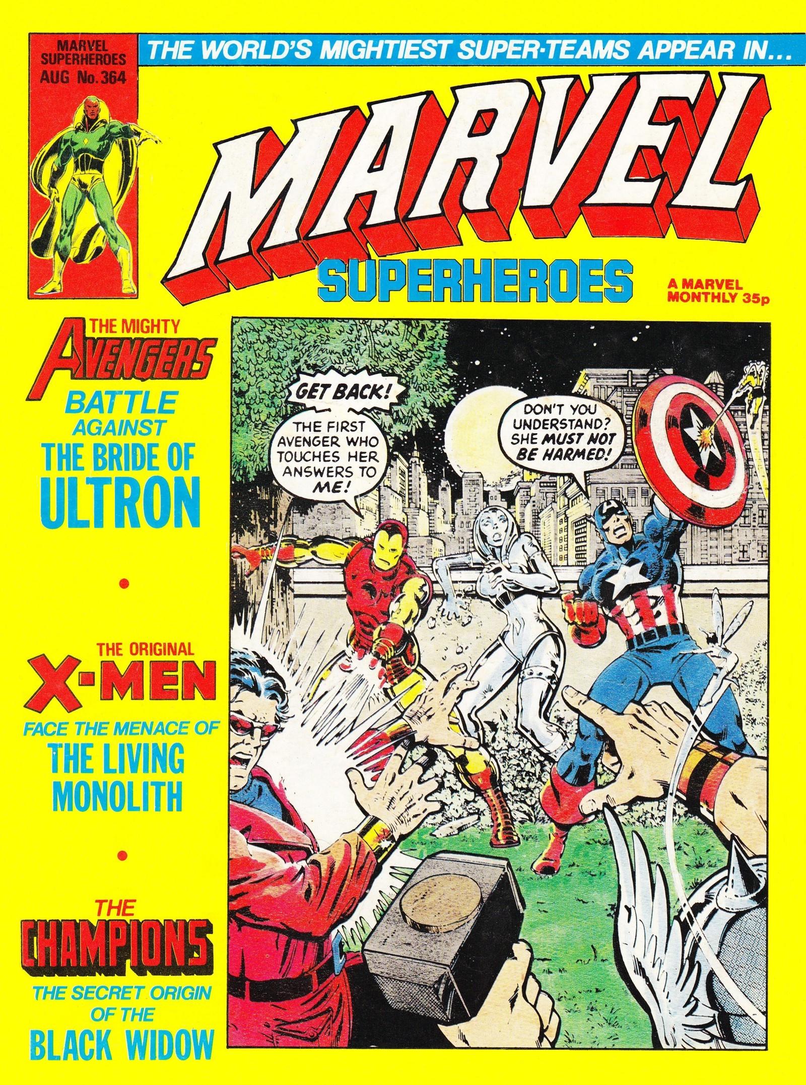 Read online Marvel Super-Heroes (1979) comic -  Issue #364 - 1