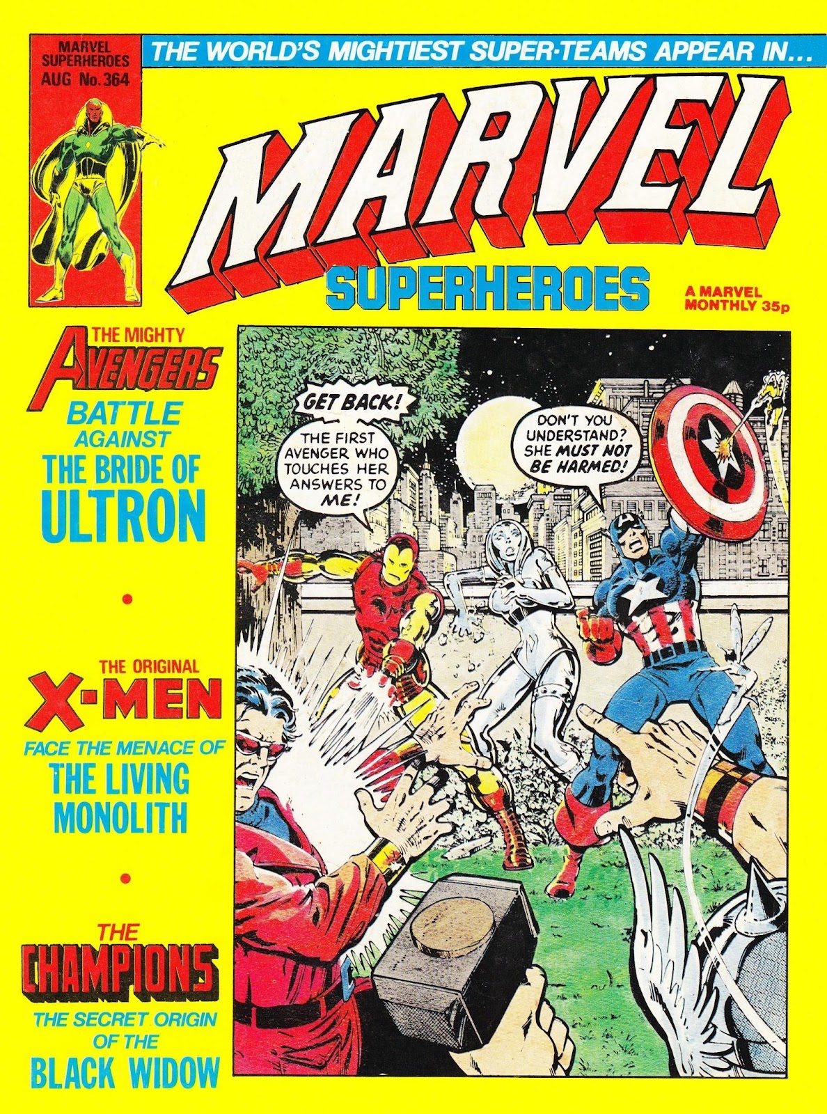 Marvel Super-Heroes (1979) issue 364 - Page 1