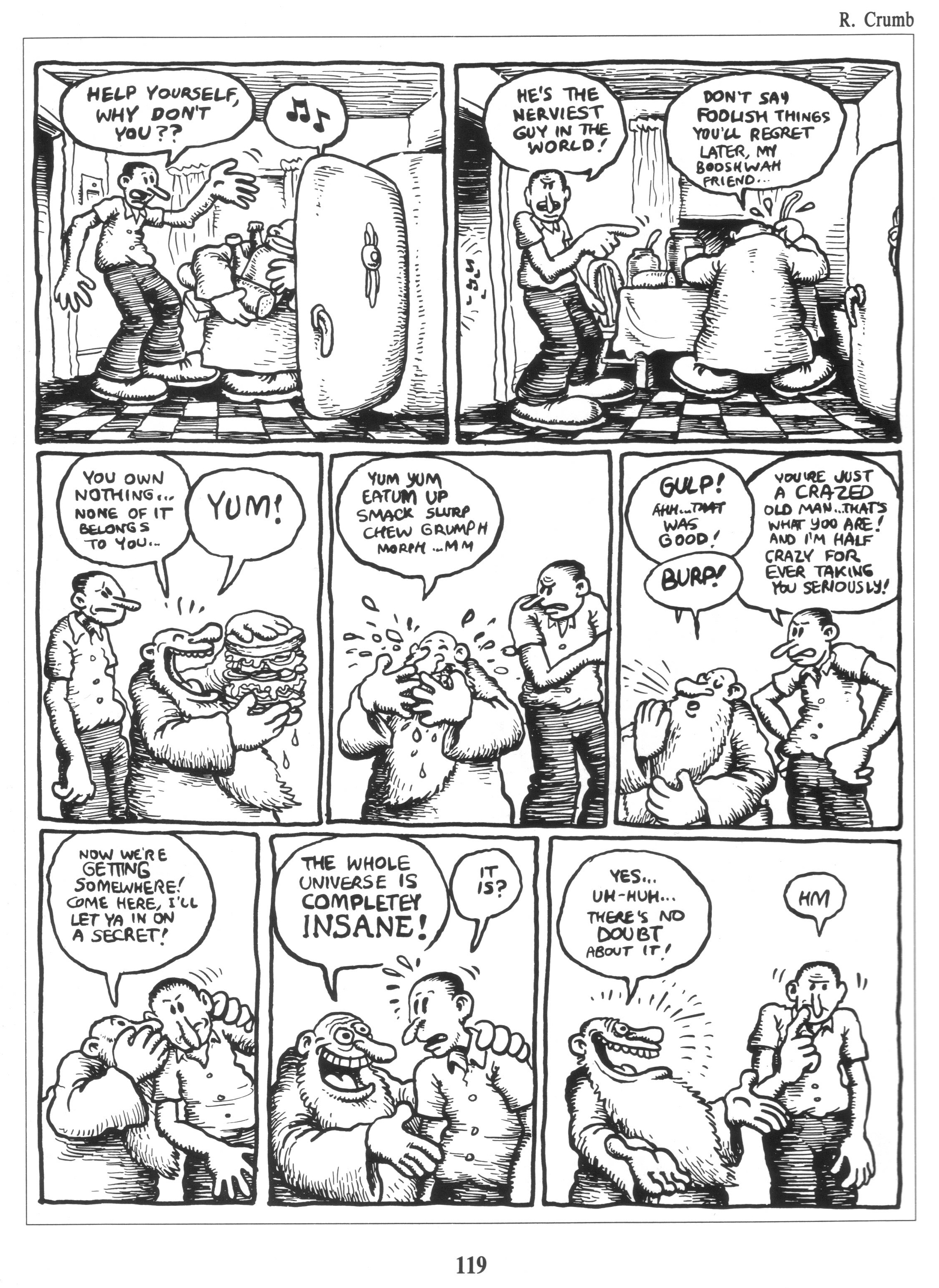 Read online The Complete Crumb Comics comic -  Issue # TPB 4 - 133