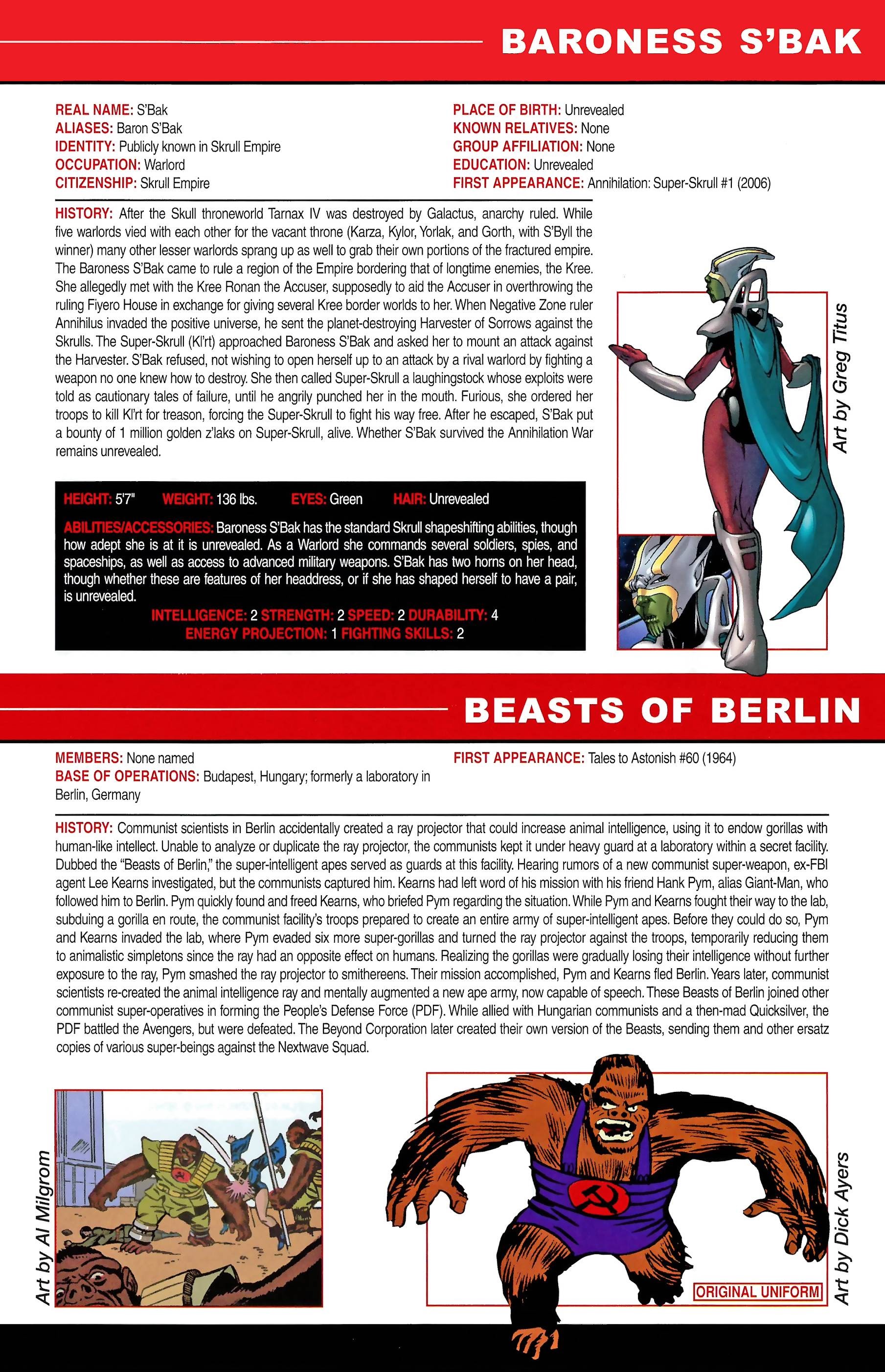 Read online Official Handbook of the Marvel Universe A to Z comic -  Issue # TPB 2 (Part 1) - 59