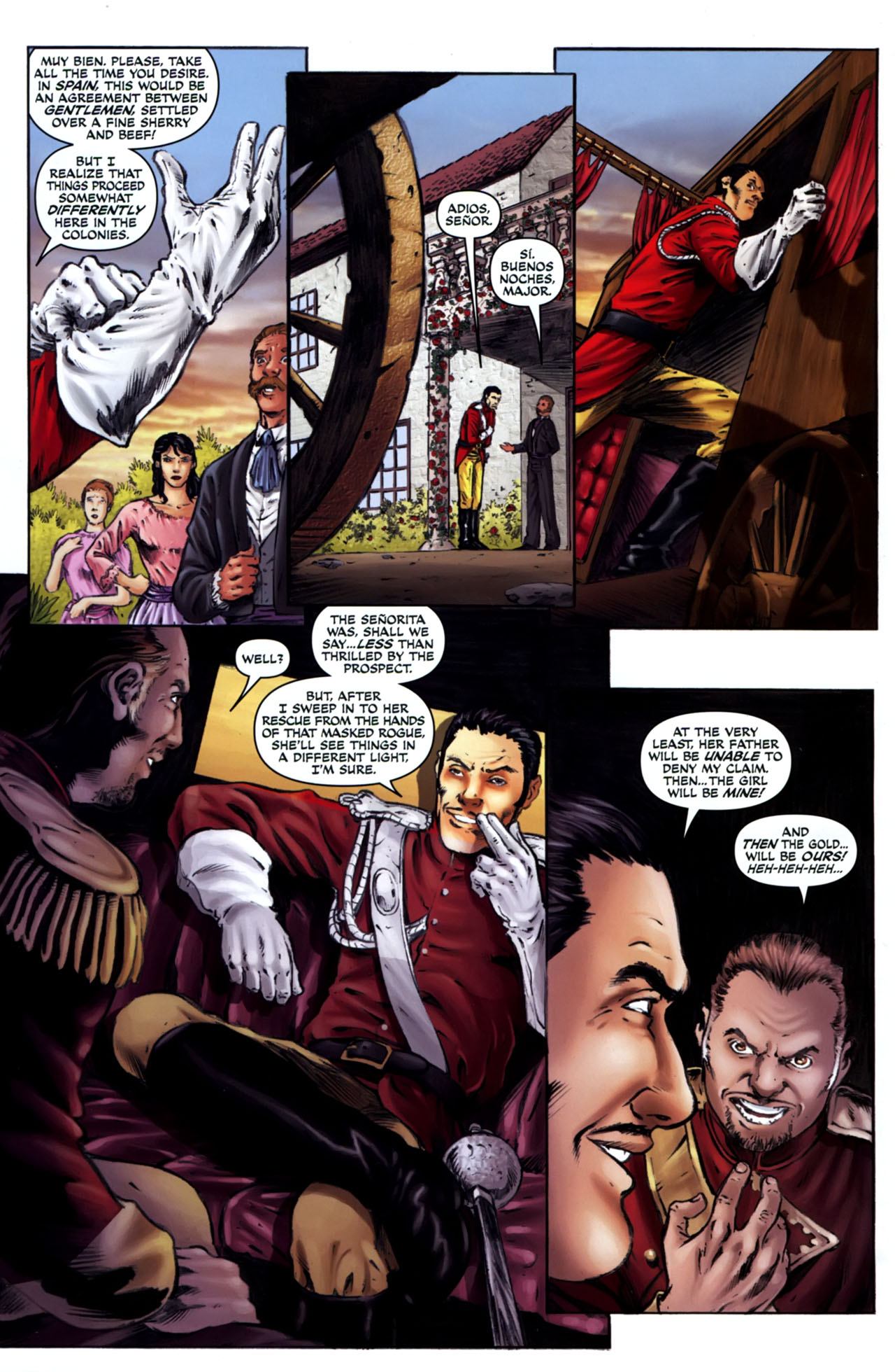 Read online Zorro (2008) comic -  Issue #13 - 7
